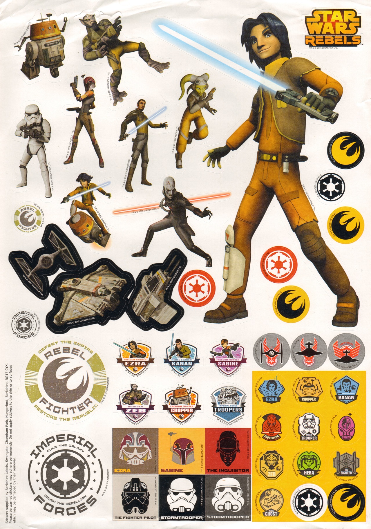 Read online Star Wars Rebels Magazine comic -  Issue #1 - 35