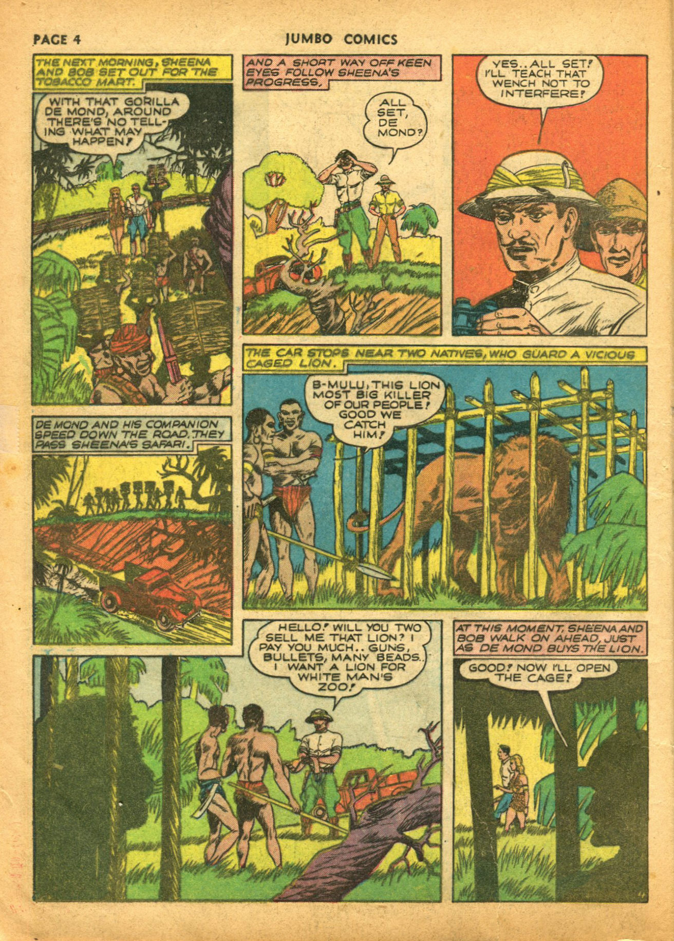 Read online Jumbo Comics comic -  Issue #30 - 6