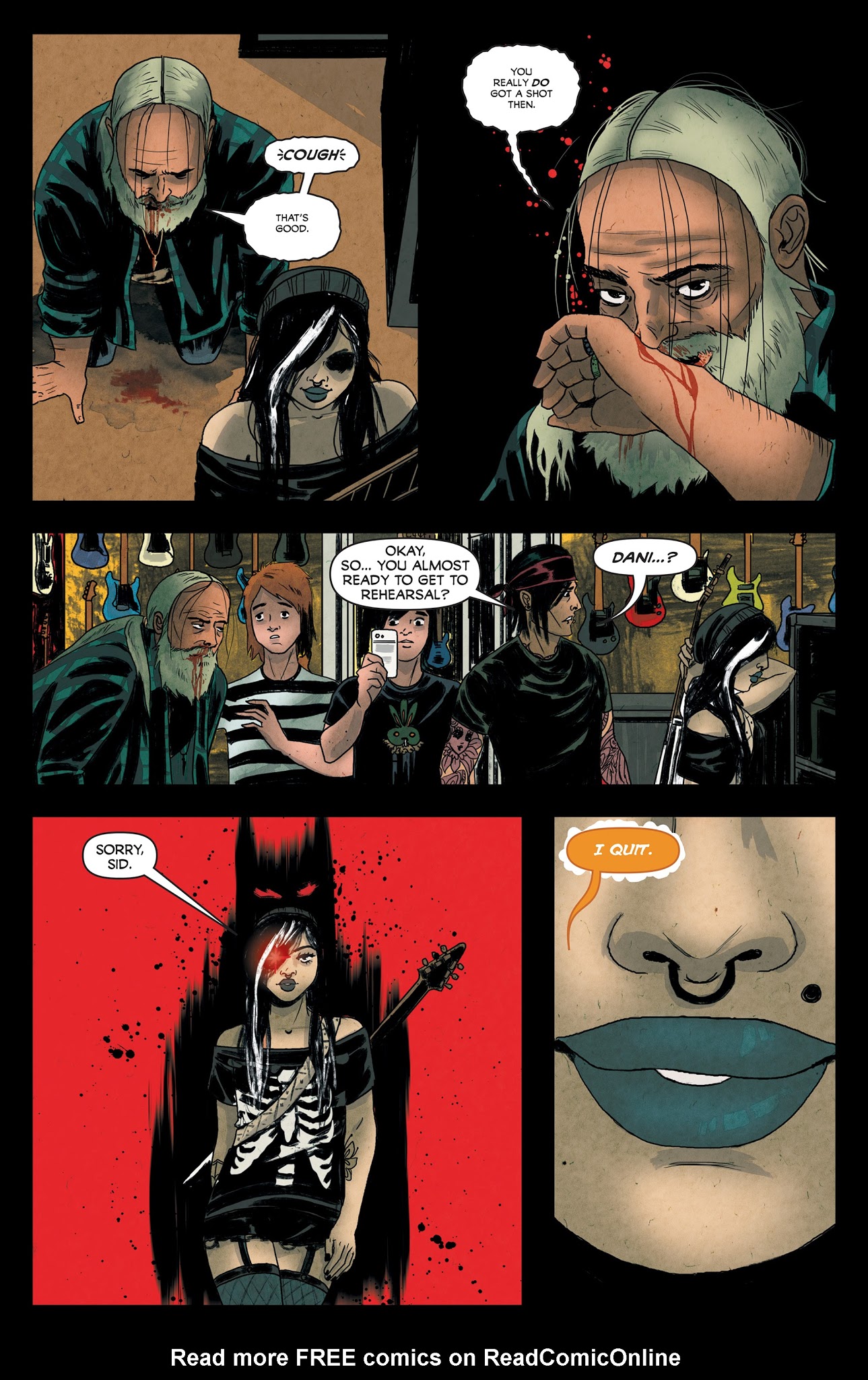 Read online Rockstars comic -  Issue #6 - 9