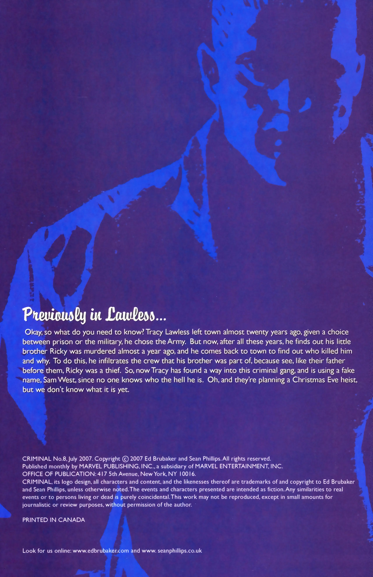 Criminal (2006) Issue #8 #8 - English 2