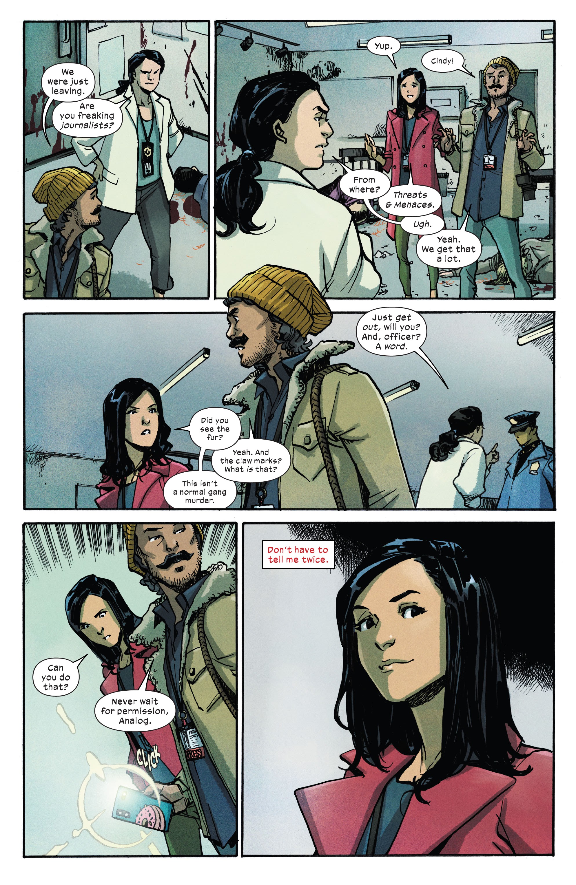 Read online Silk (2021) comic -  Issue #1 - 13