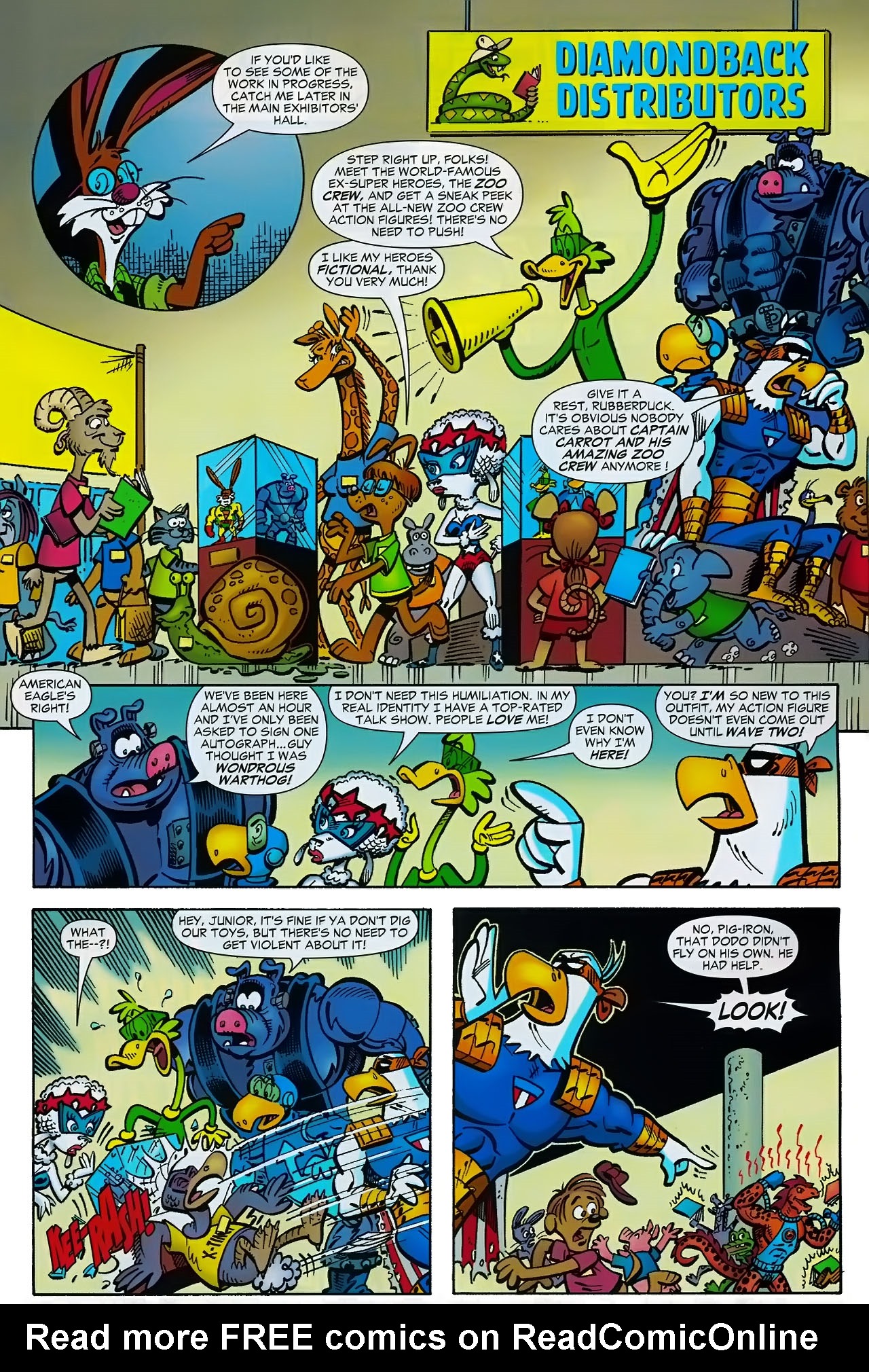Read online Captain Carrot and the Final Ark comic -  Issue #1 - 5