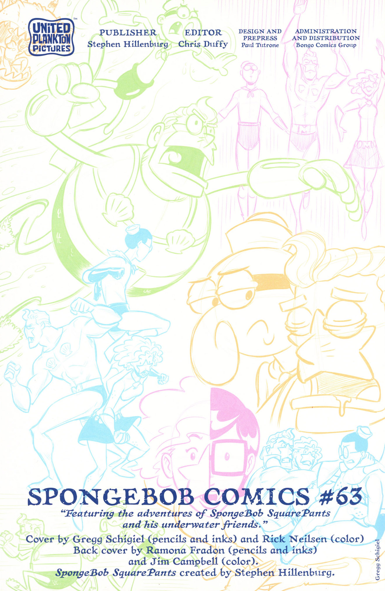 Read online SpongeBob Comics comic -  Issue #63 - 2