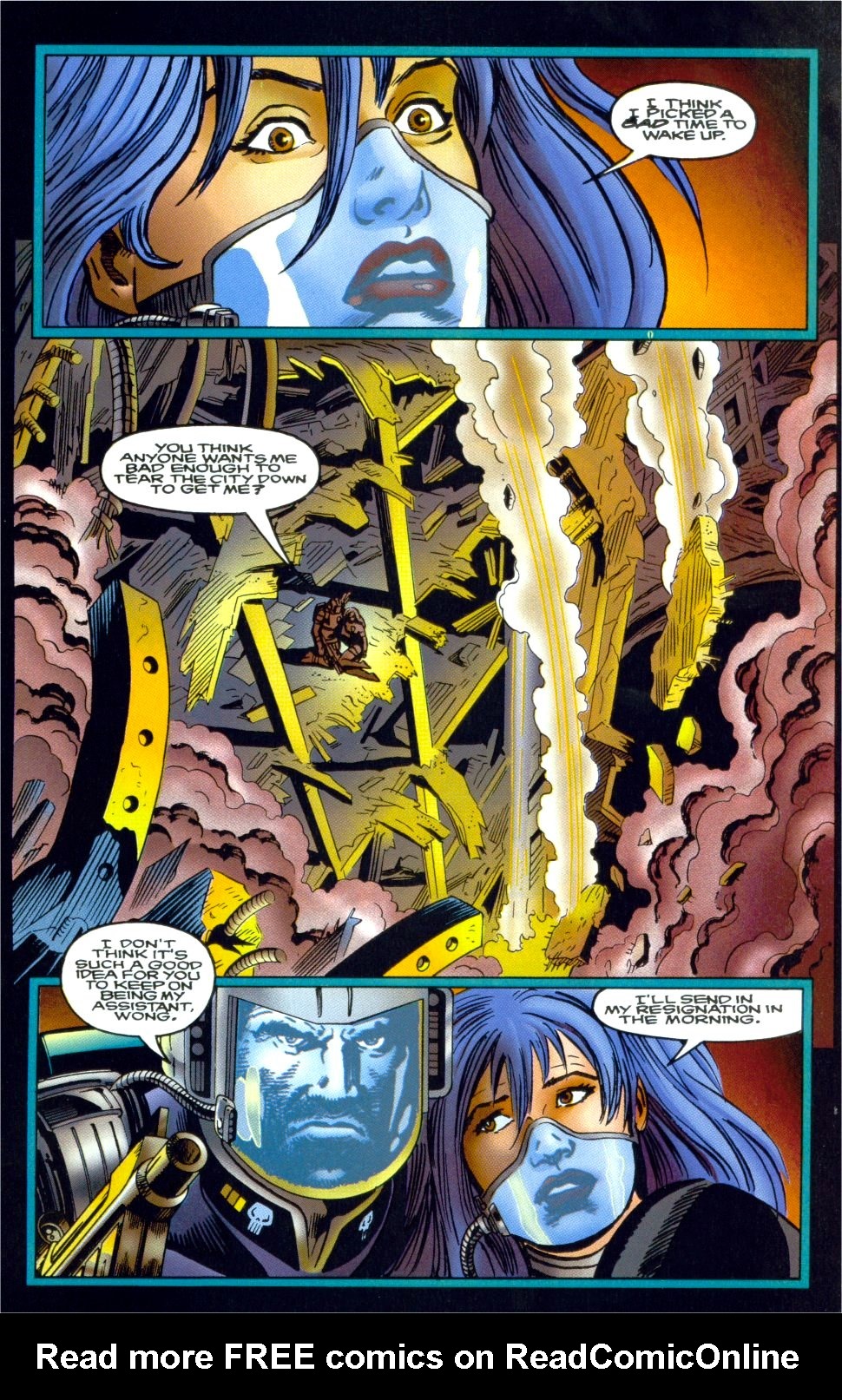 Read online Punisher 2099 comic -  Issue #32 - 19