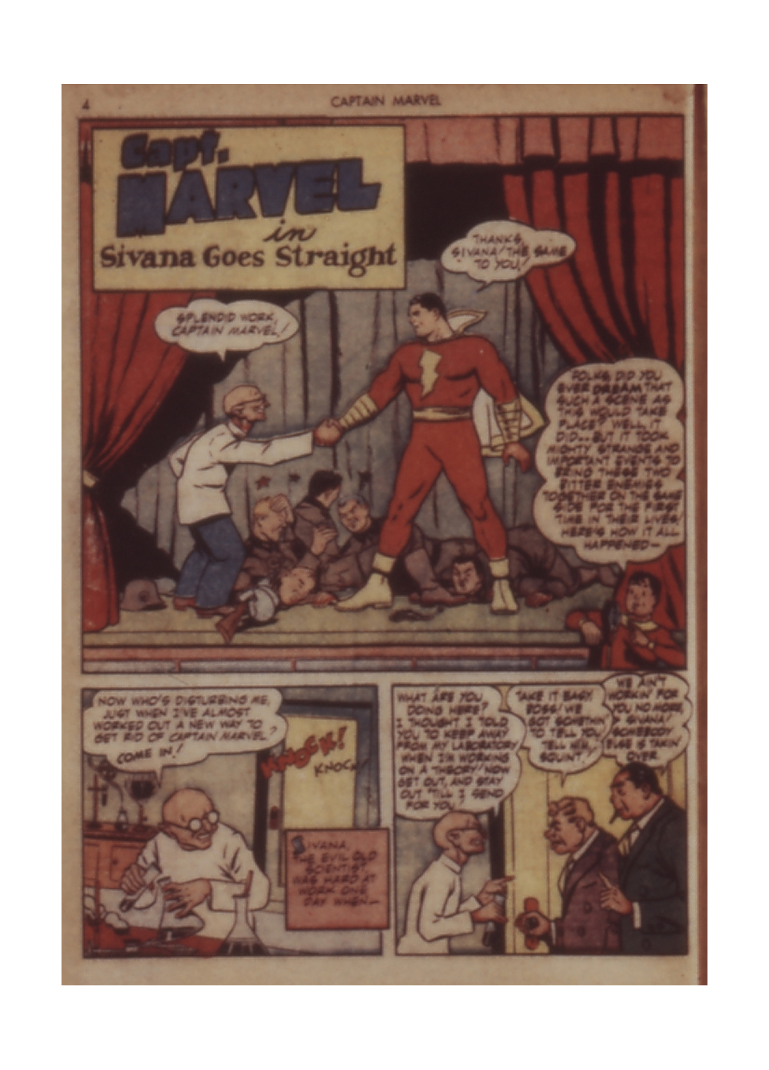 Read online Captain Marvel Adventures comic -  Issue #11 - 4
