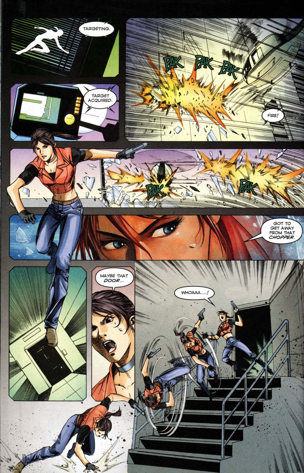 Read online Resident Evil Code: Veronica comic -  Issue #1 - 9