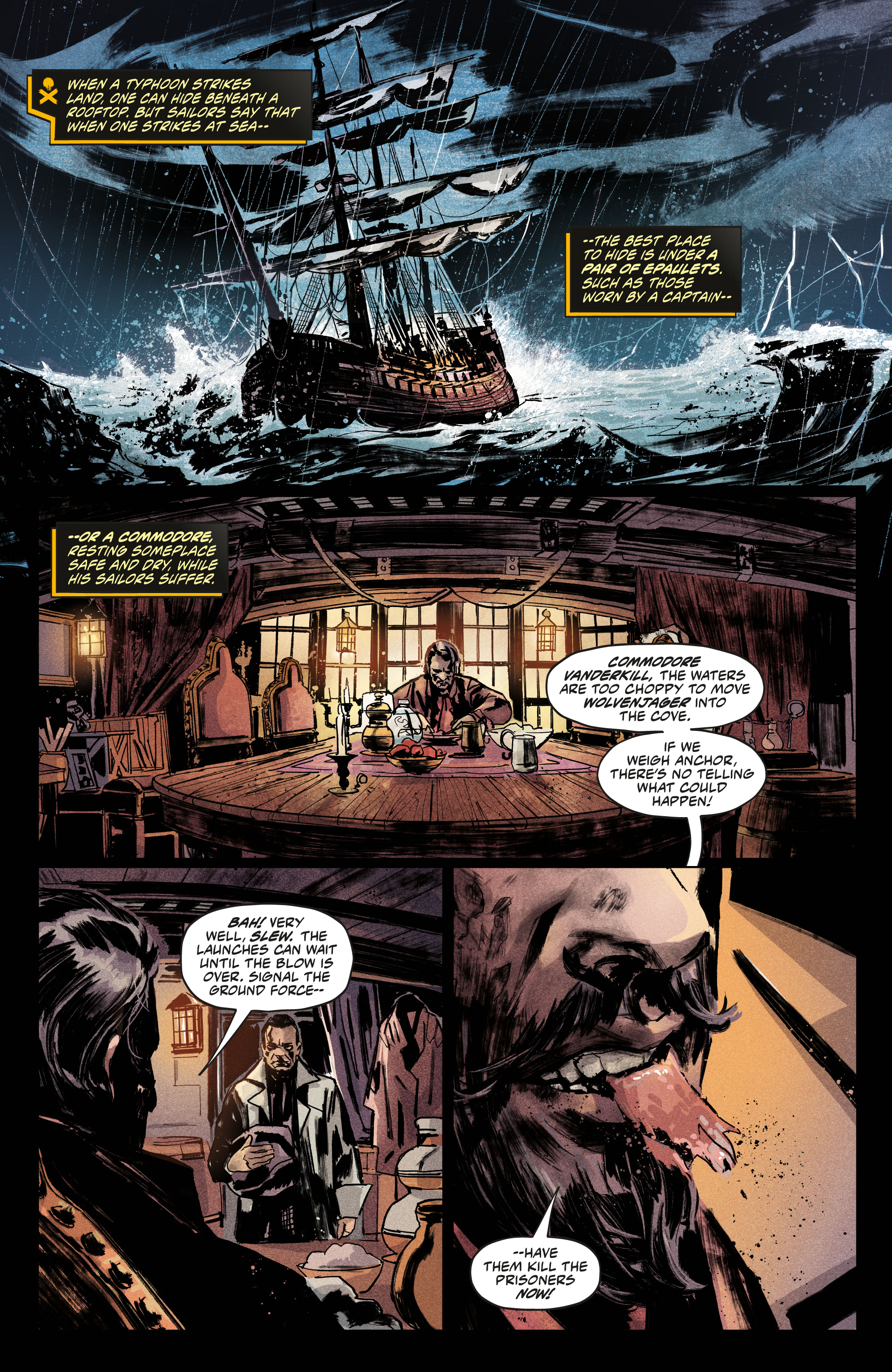 Read online Skull and Bones: Savage Storm comic -  Issue #3 - 3
