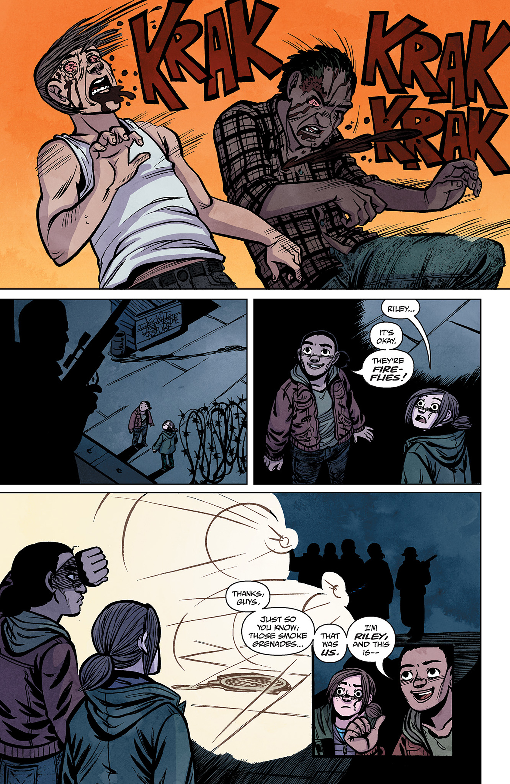 Read online The Last of Us: American Dreams comic -  Issue #3 - 22