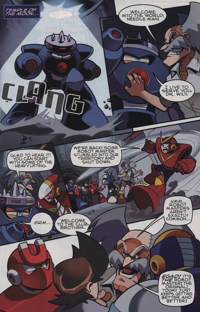 Read online Mega Man comic -  Issue #15 - 17