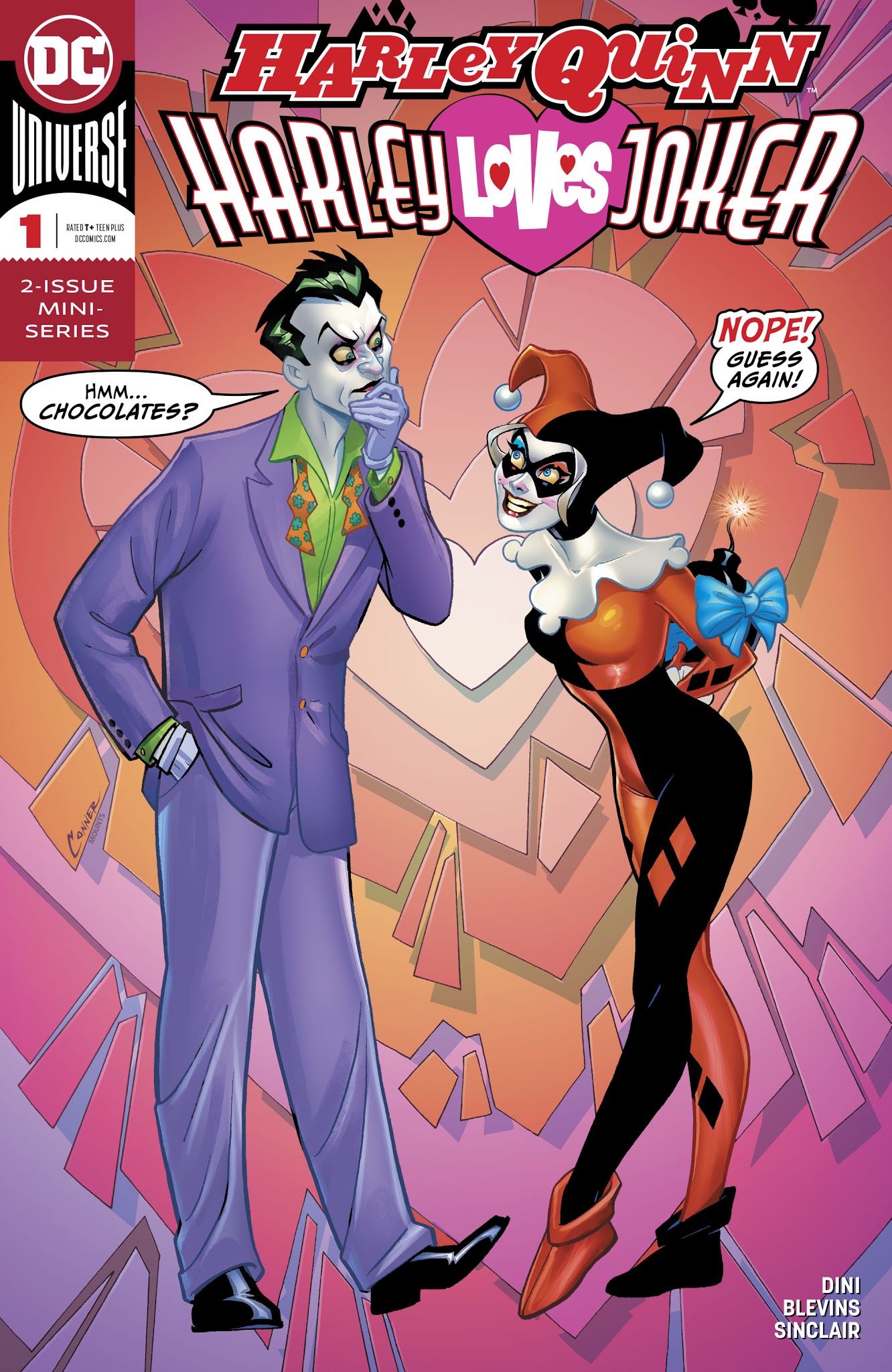 Read online Harley Quinn: Harley Loves Joker comic -  Issue #1 - 1