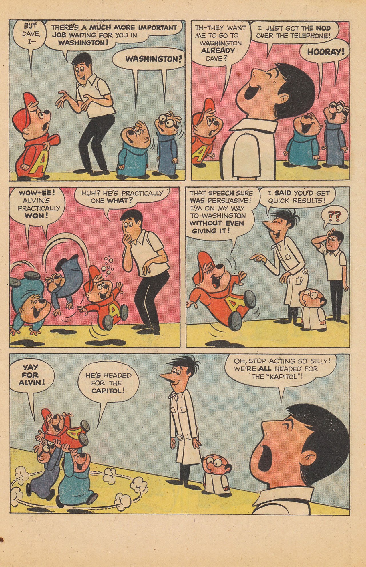 Read online Alvin for President comic -  Issue # Full - 18