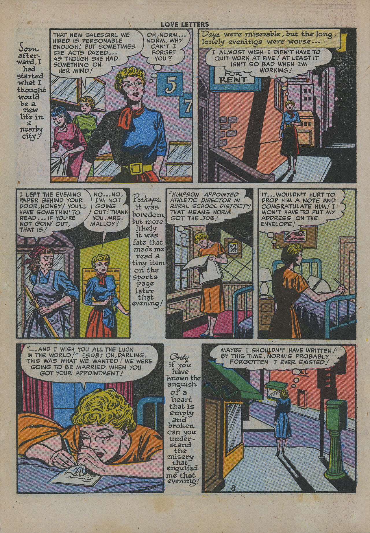 Read online Love Letters comic -  Issue #25 - 10