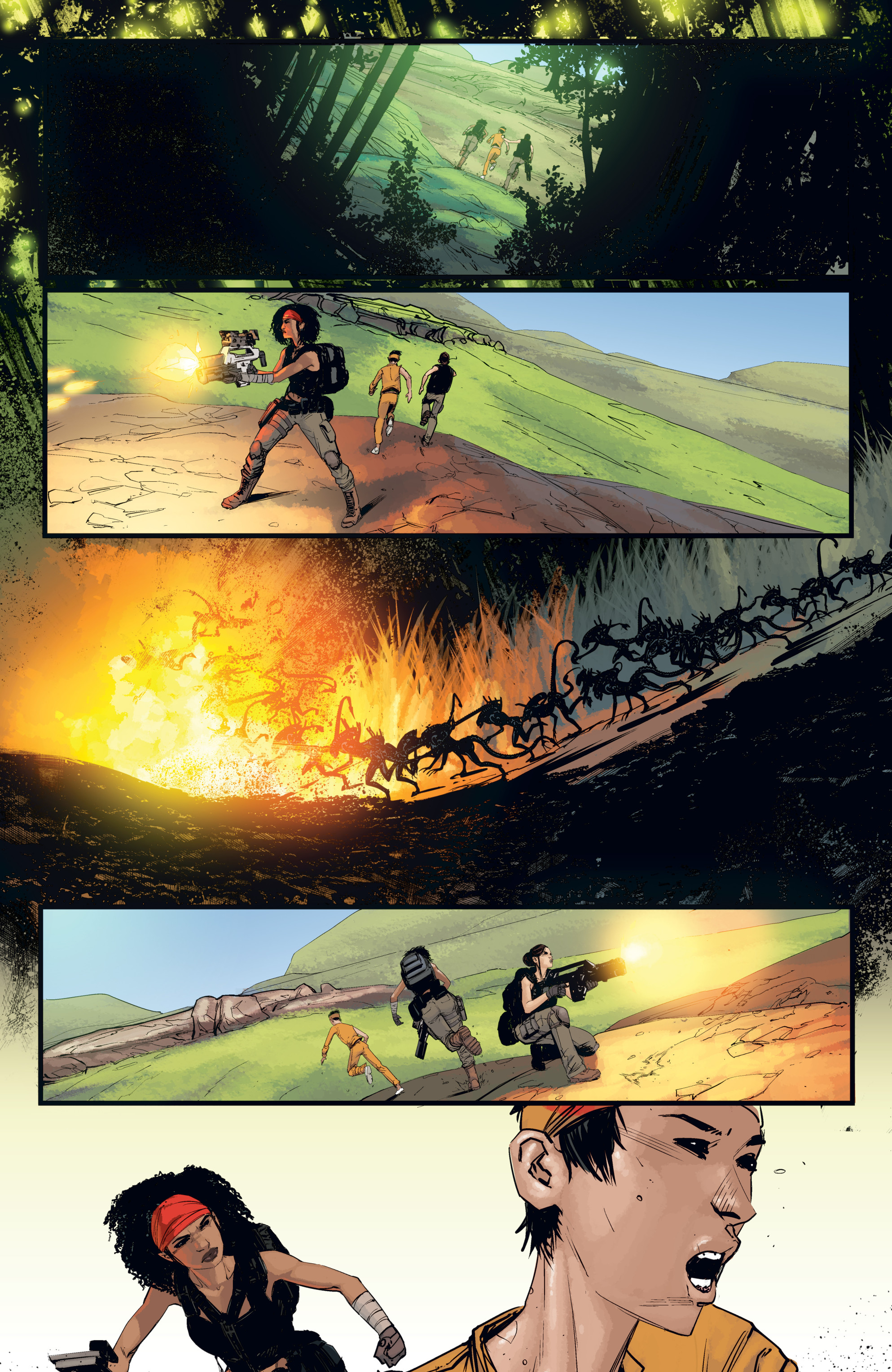 Read online Aliens: Resistance comic -  Issue # _TPB - 84