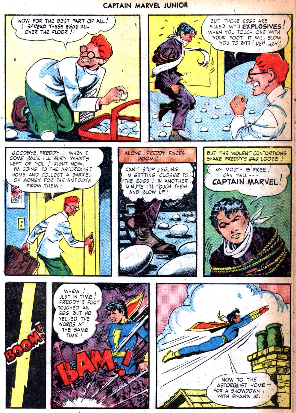 Read online Captain Marvel, Jr. comic -  Issue #36 - 11