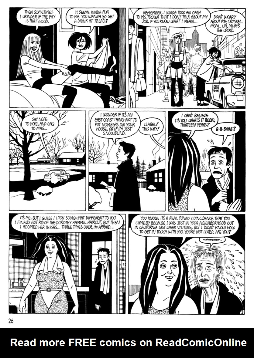 Read online Love and Rockets (1982) comic -  Issue #38 - 28