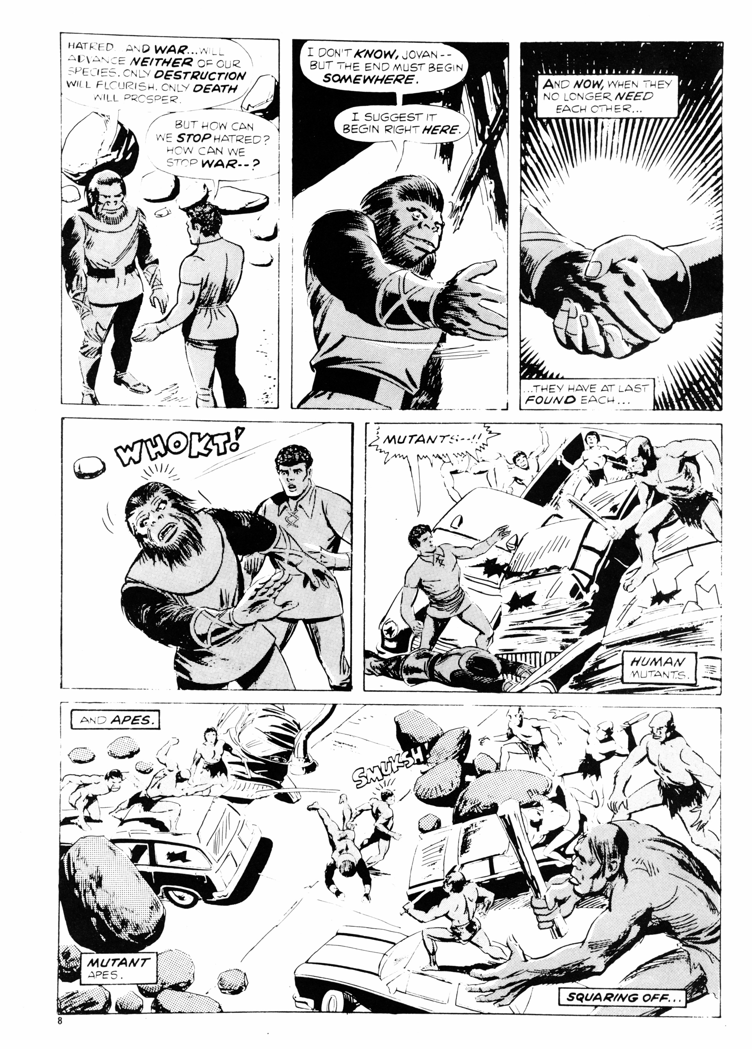 Read online Planet of the Apes (1974) comic -  Issue #22 - 8