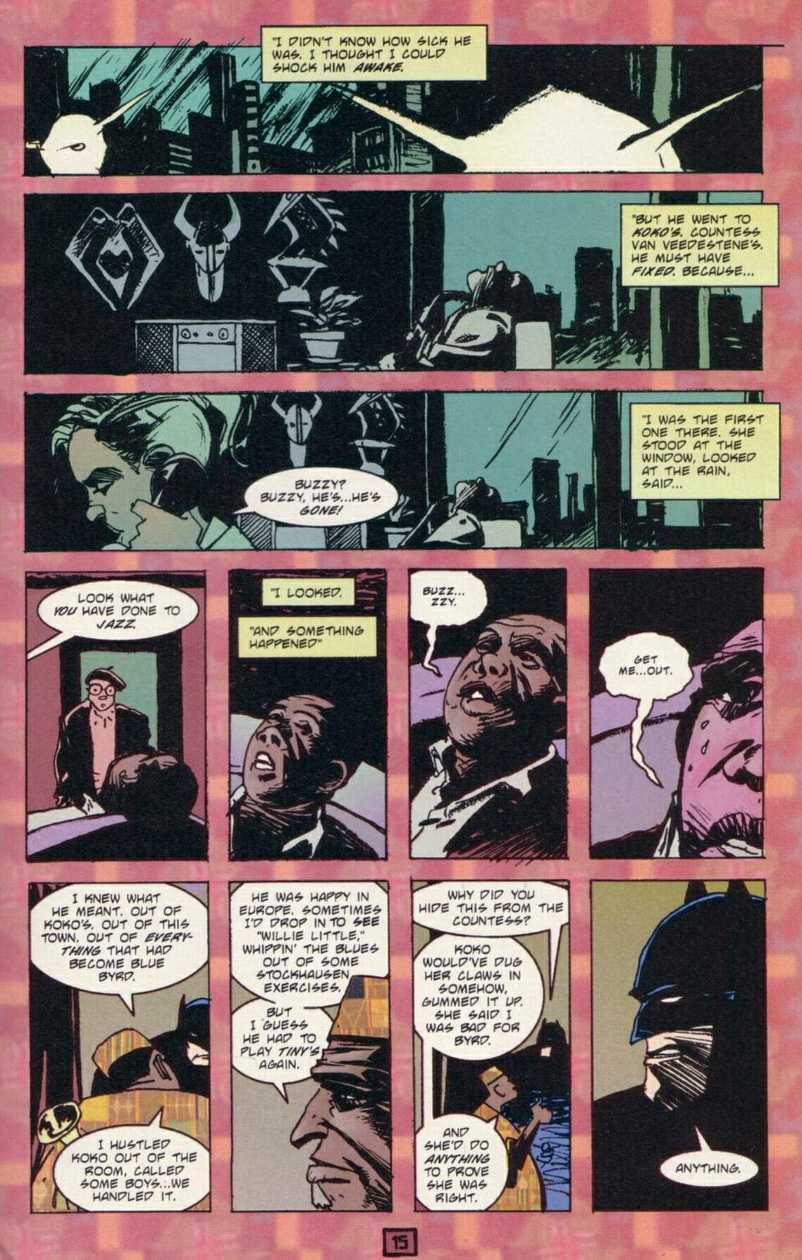 Read online Batman: Legends of the Dark Knight: Jazz comic -  Issue #3 - 16