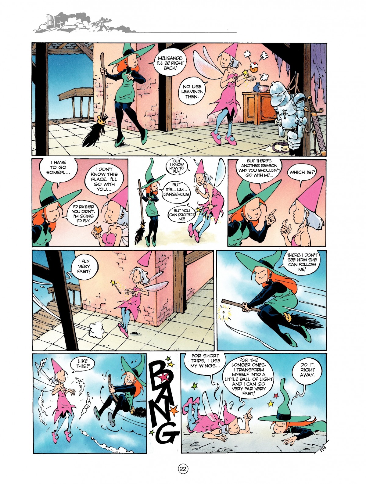 Read online Melusine comic -  Issue #1 - 22