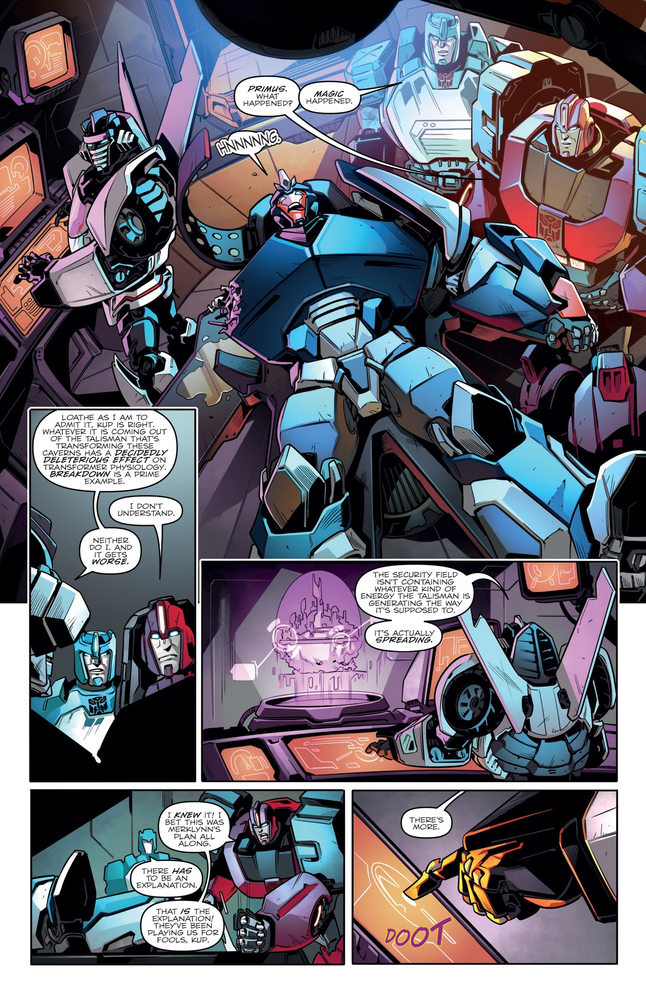 Read online Transformers vs. Visionaries comic -  Issue #1 - 19
