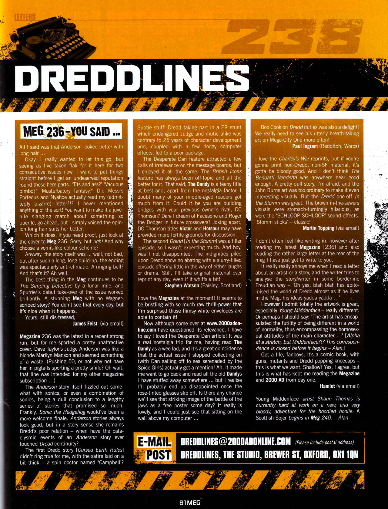 Read online Judge Dredd Megazine (Vol. 5) comic -  Issue #238 - 81