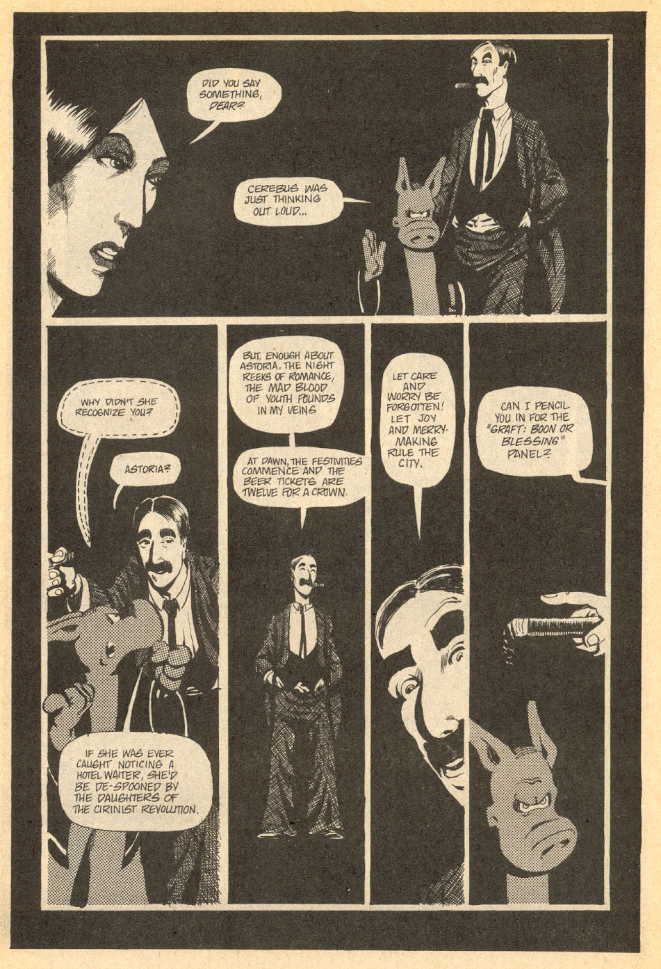 Read online Cerebus comic -  Issue #35 - 20