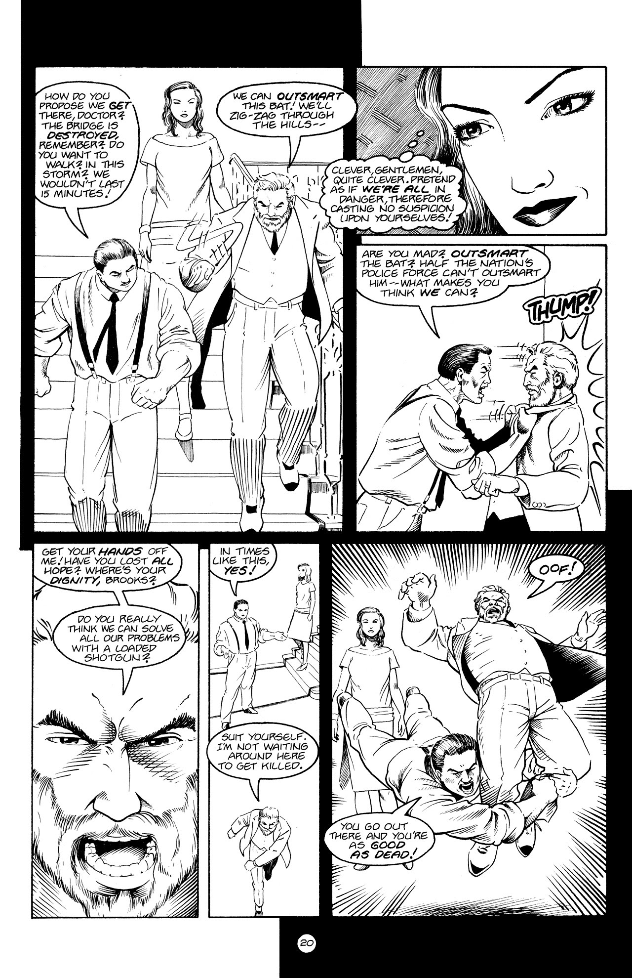 Read online Mary Roberts Rinehart's The Bat comic -  Issue # Full - 23