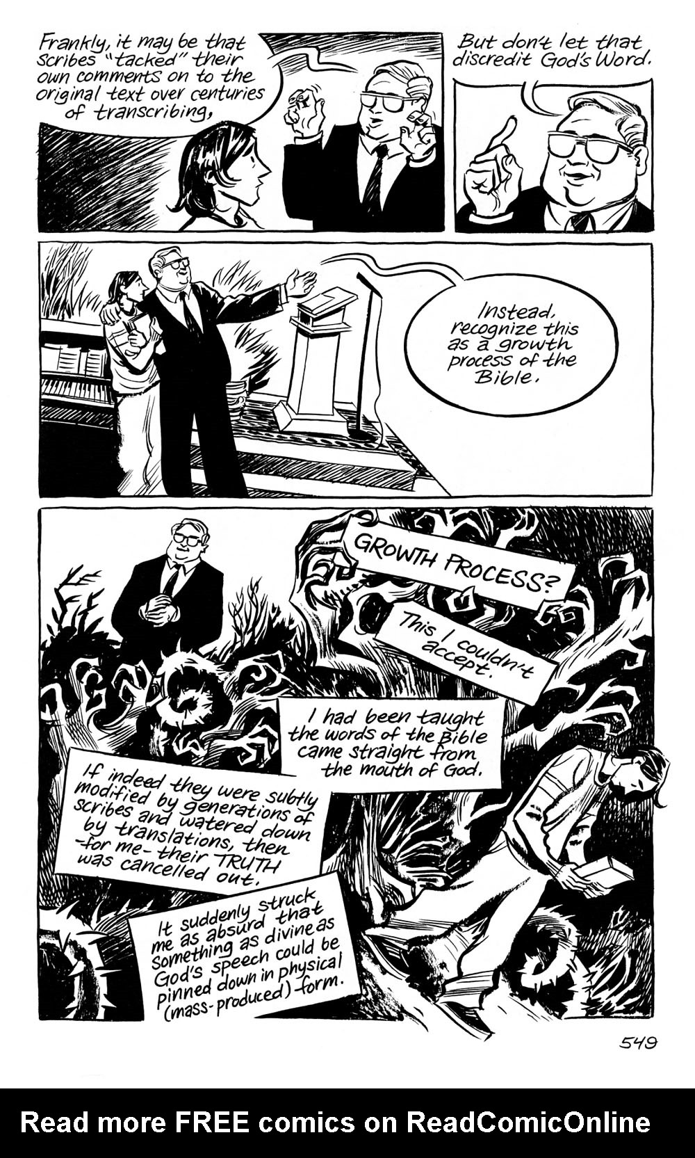 Read online Blankets comic -  Issue #3 - 173