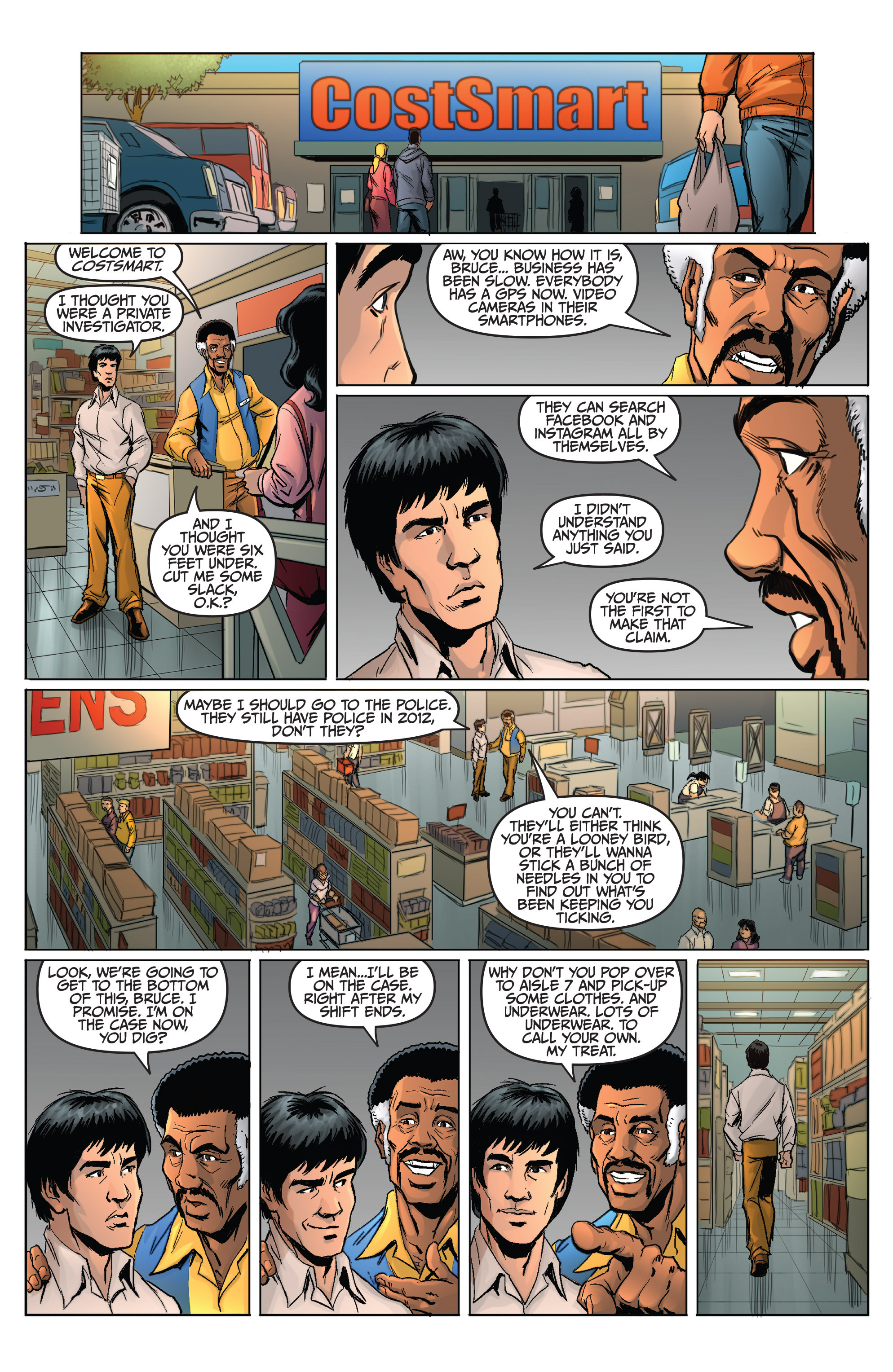 Read online Bruce Lee: The Dragon Rises comic -  Issue #1 - 21