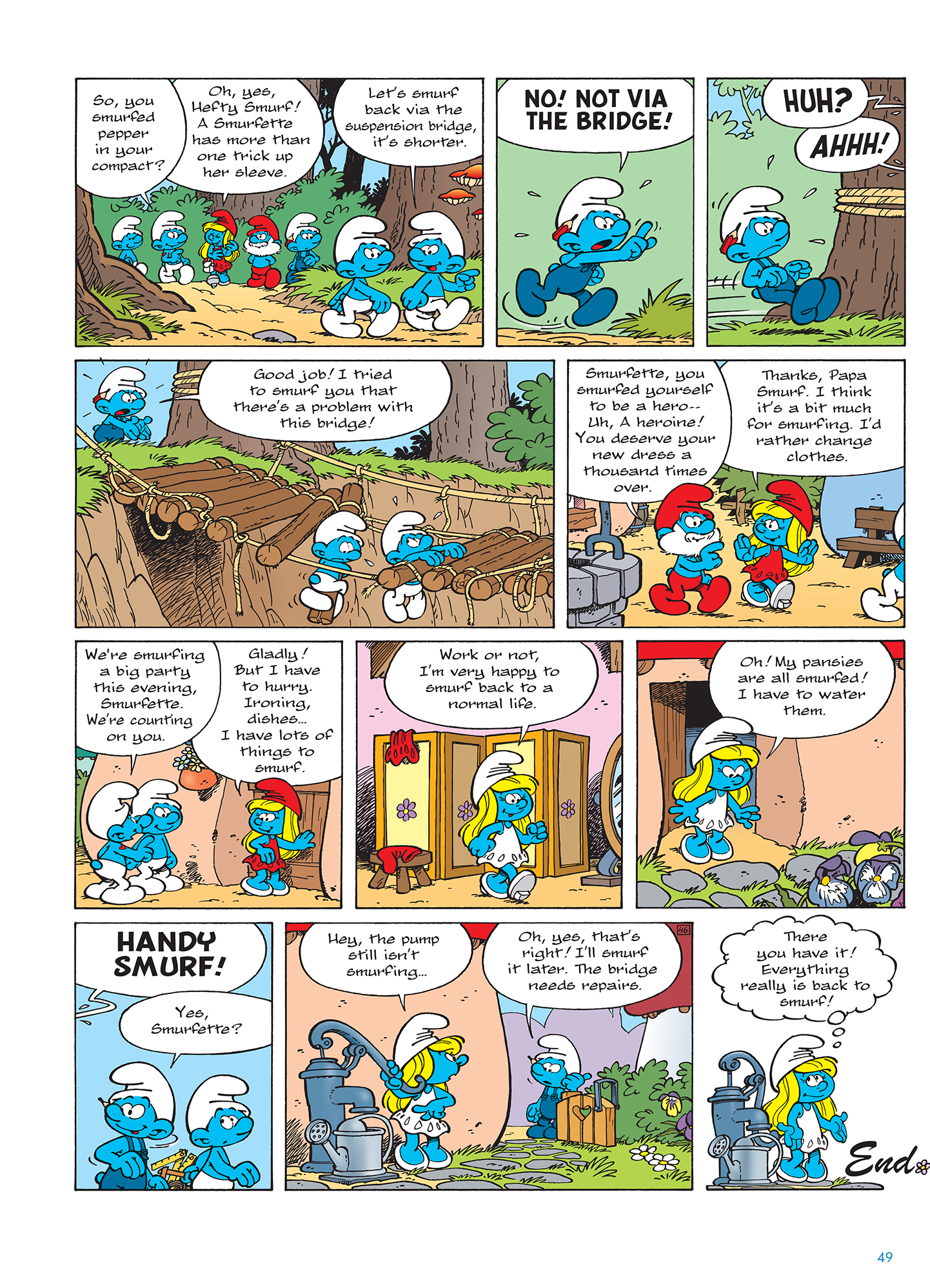 Read online The Smurfs Tales comic -  Issue # TPB 2 (Part 1) - 51