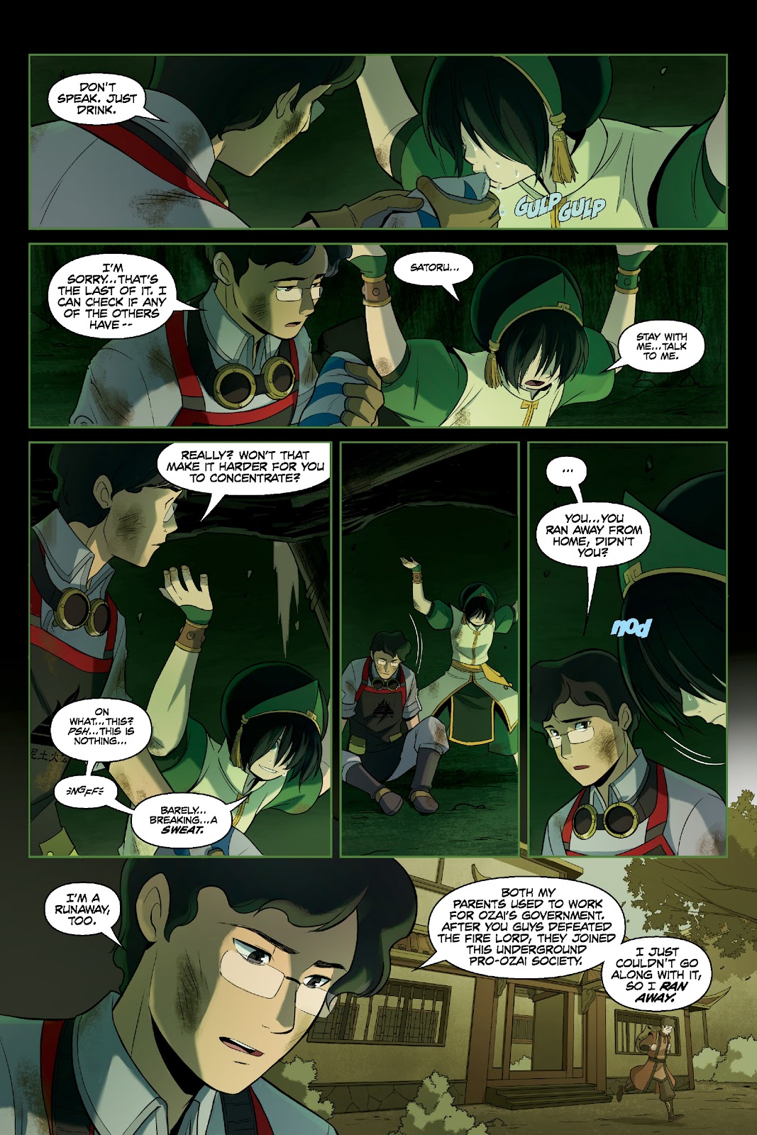 Nickelodeon Avatar: The Last Airbender - The Rift issue Omnibus (Part 2) - Page 51