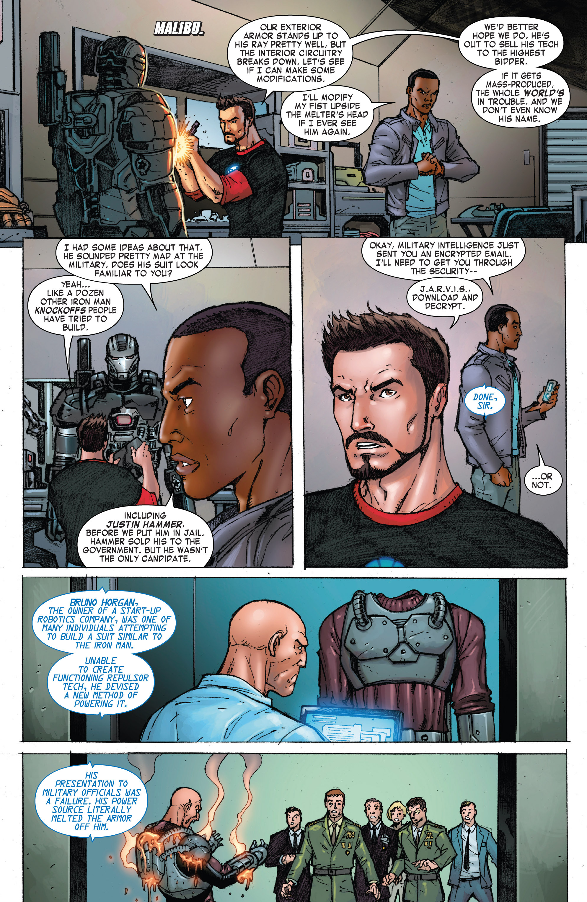 Read online Iron Man: The Coming of the Melter comic -  Issue # Full - 9