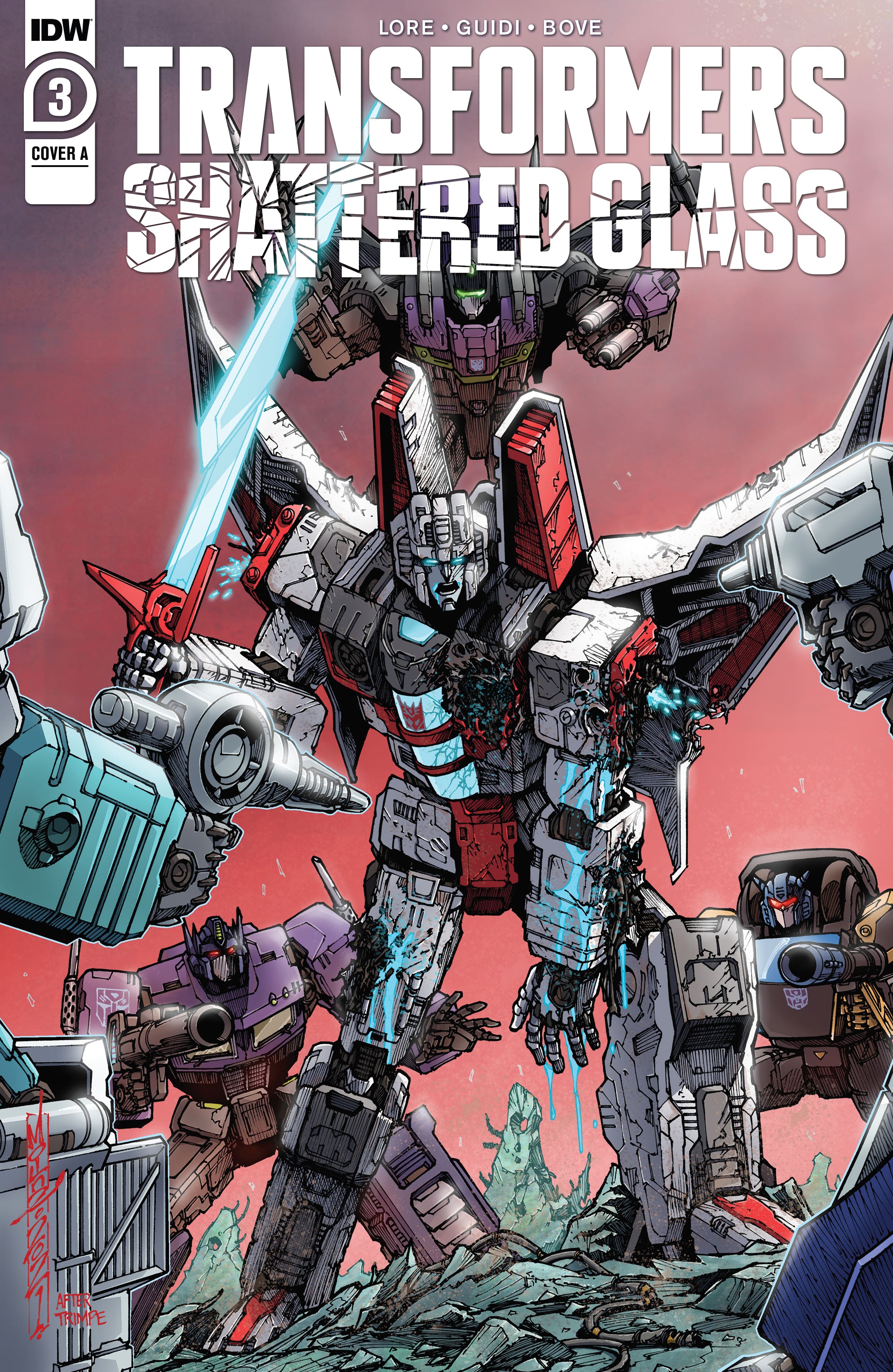 Read online Transformers: Shattered Glass comic -  Issue #3 - 1