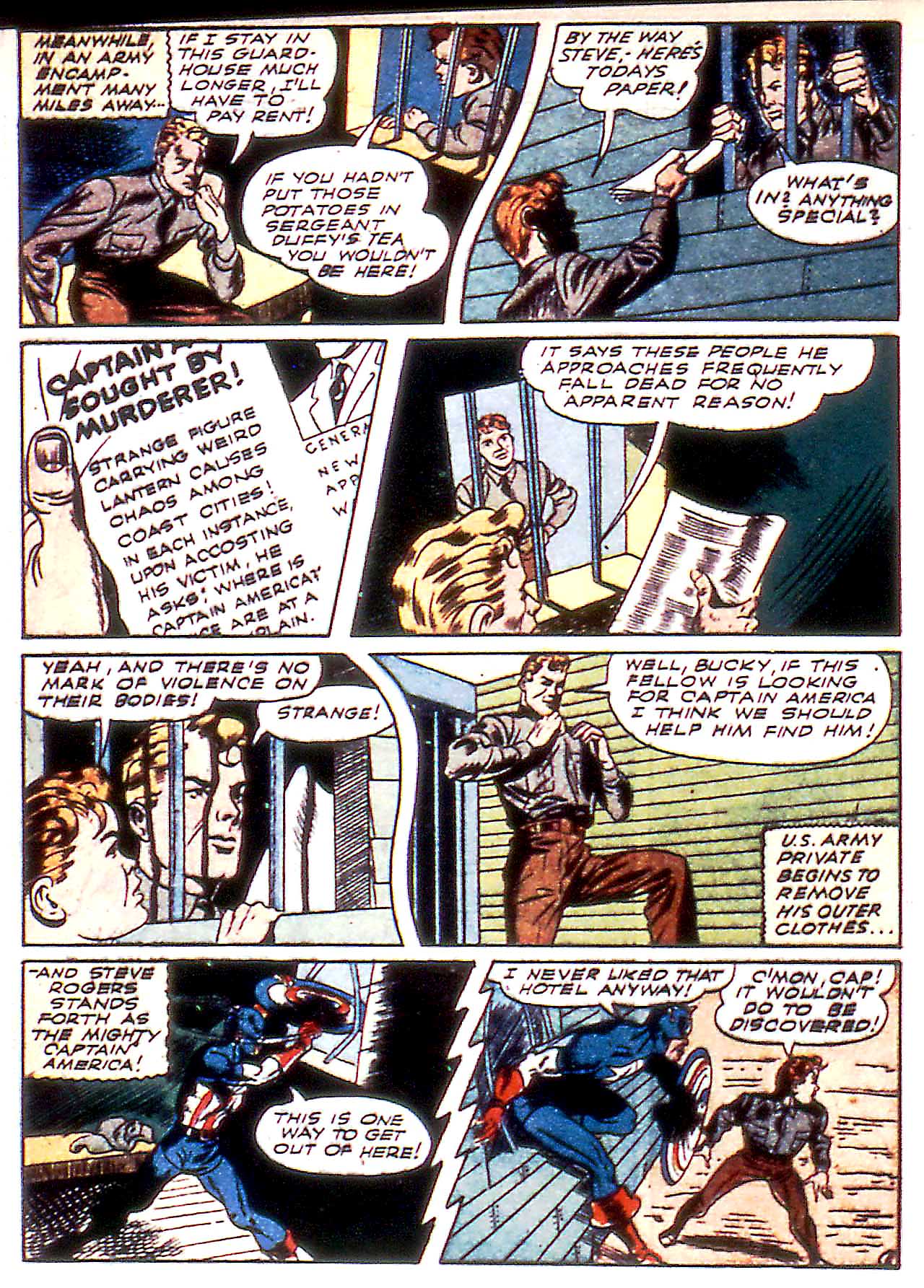 Captain America Comics 21 Page 35