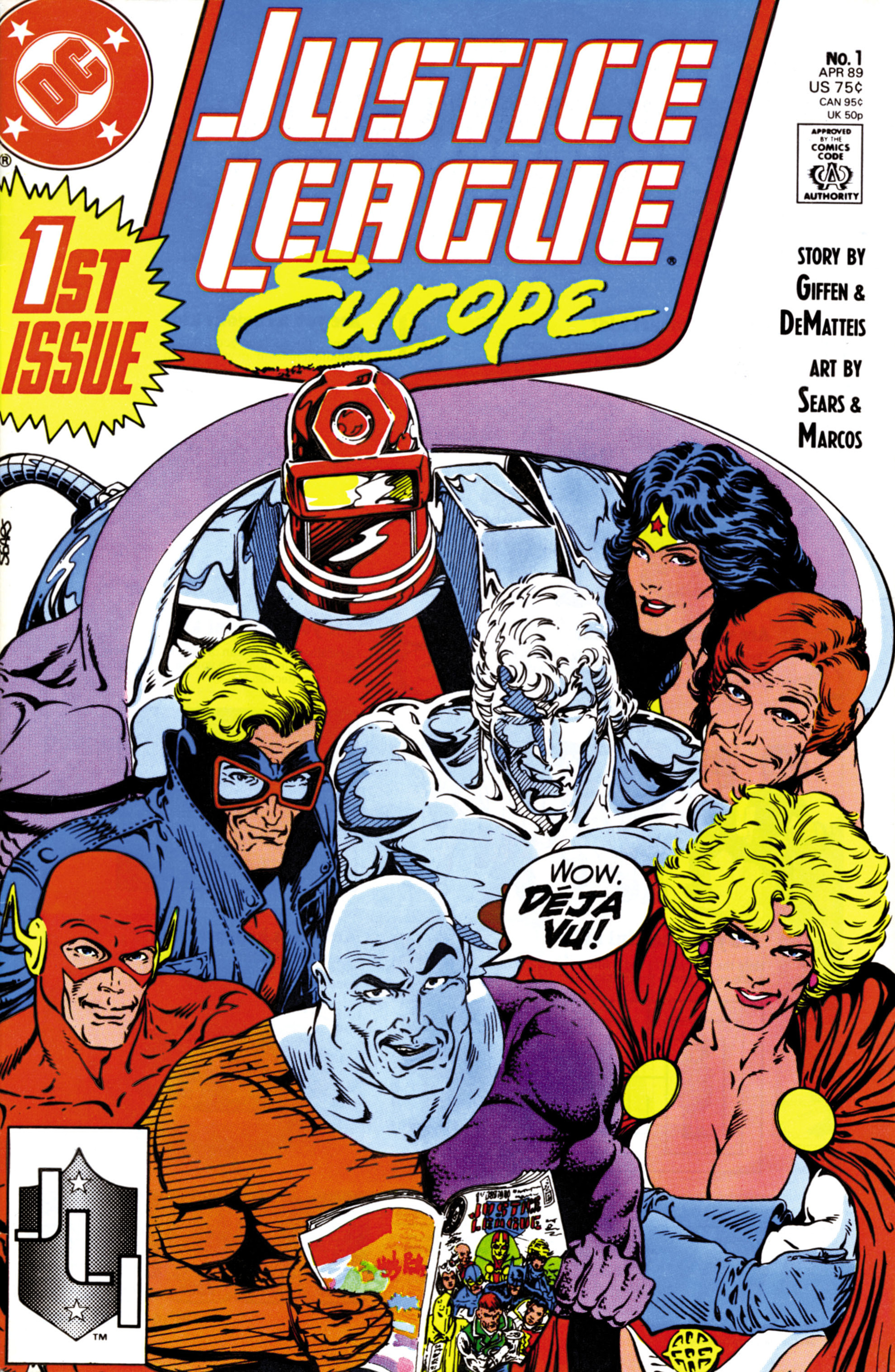 Read online Justice League Europe comic -  Issue #1 - 1