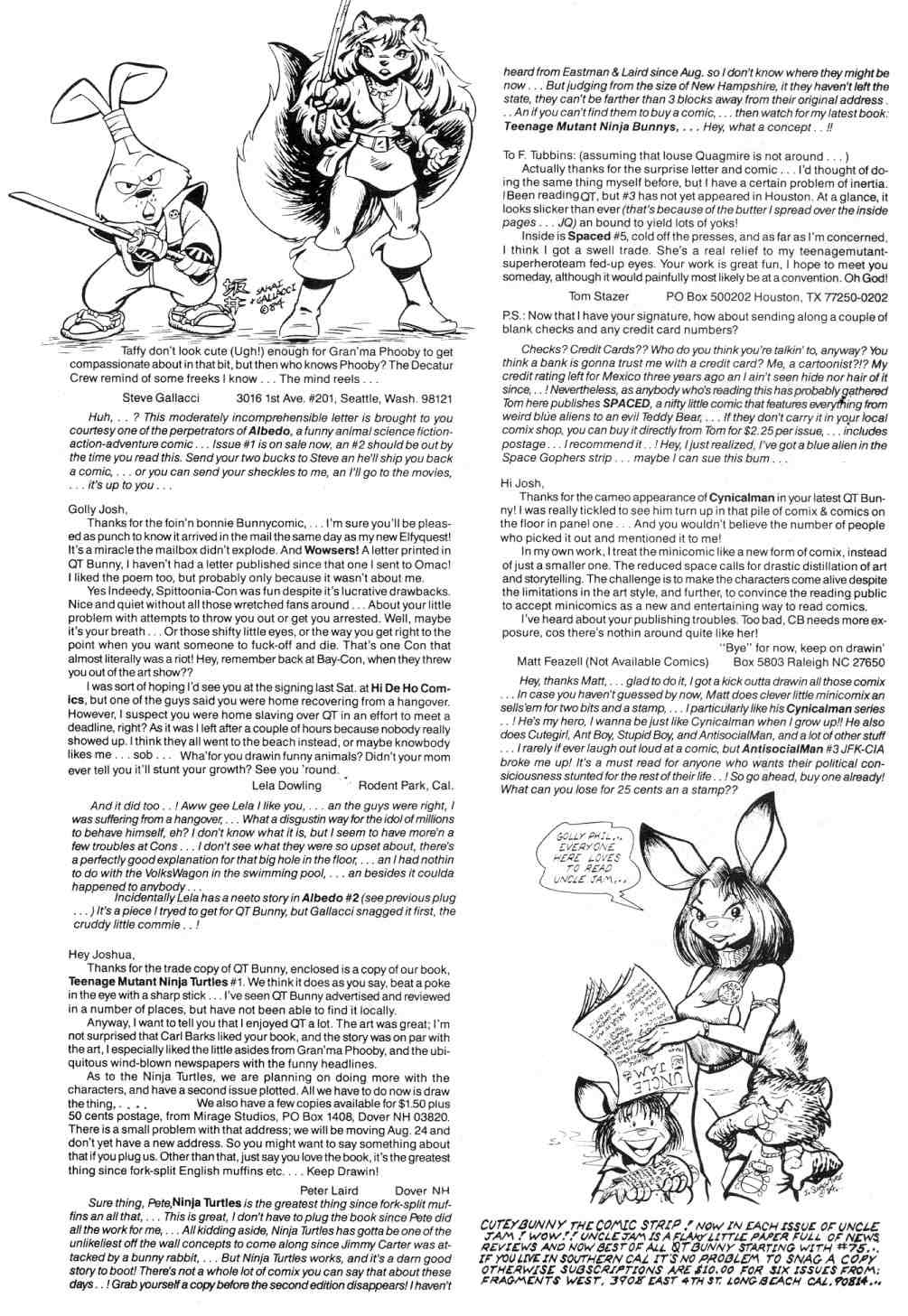 Read online Army  Surplus Komikz Featuring: Cutey Bunny comic -  Issue #4 - 34