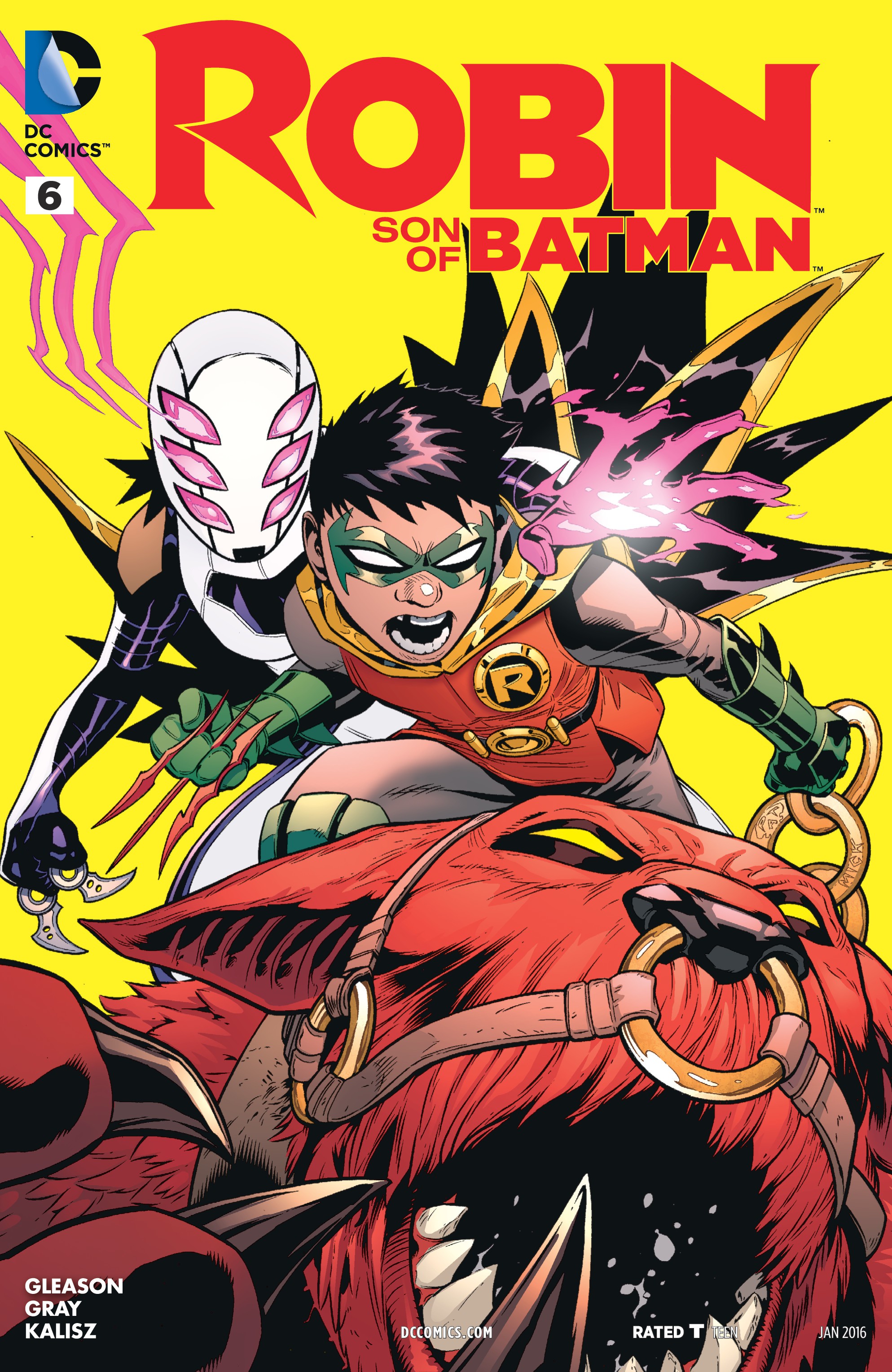 Read online Robin: Son of Batman comic -  Issue #6 - 1