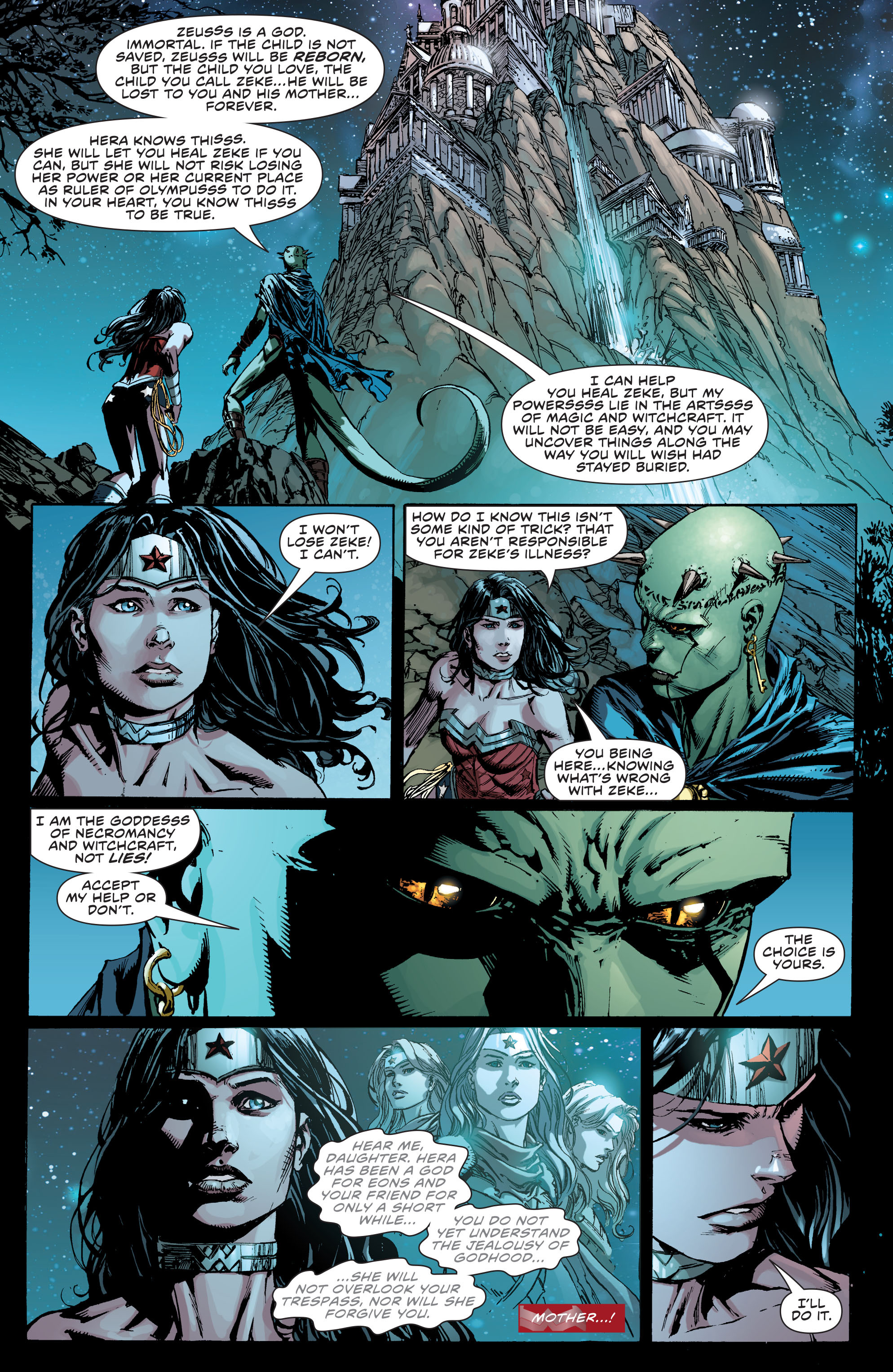 Read online Wonder Woman (2011) comic -  Issue #49 - 16
