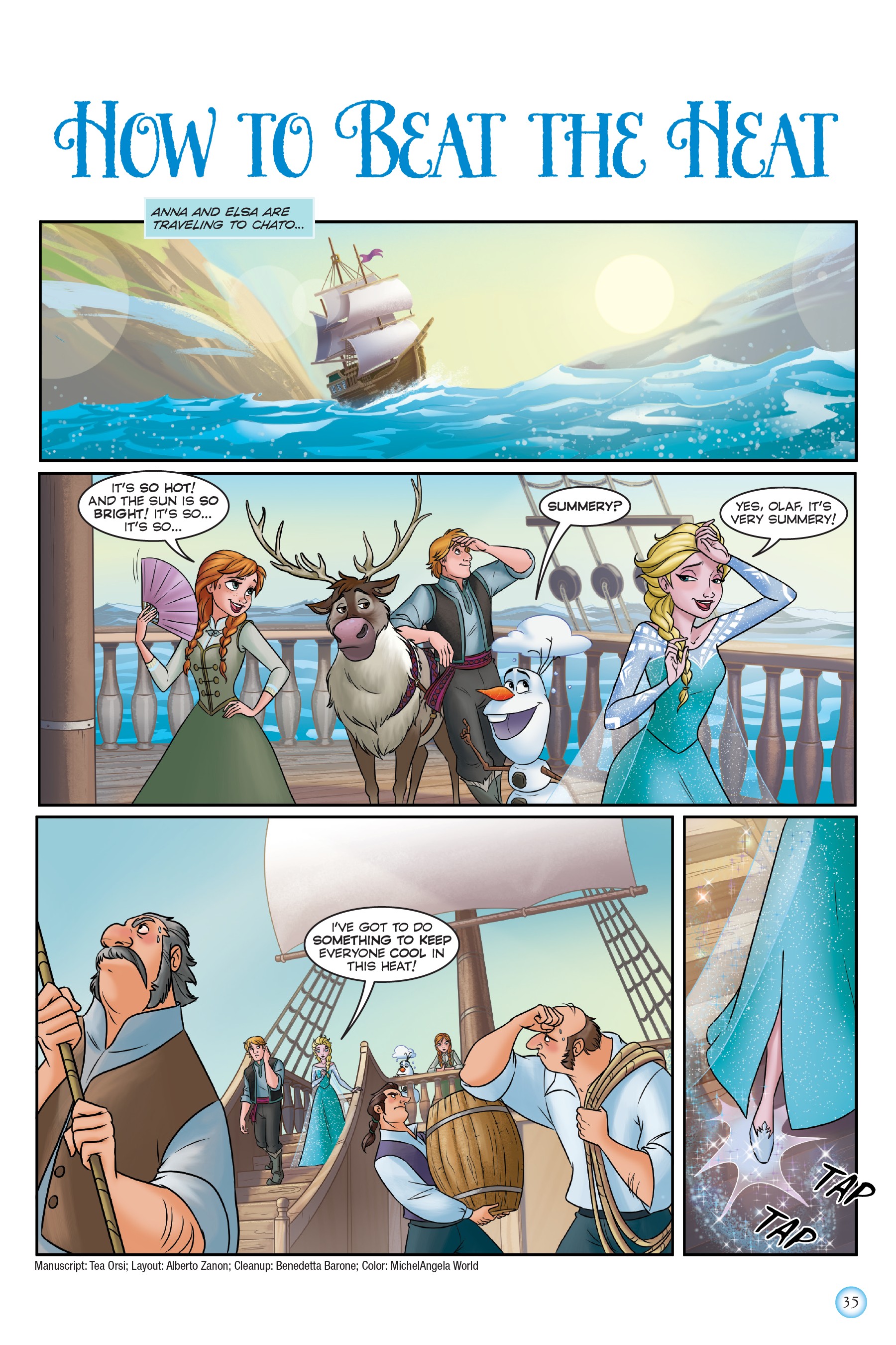 Read online Frozen Adventures: Flurries of Fun comic -  Issue # TPB (Part 1) - 35