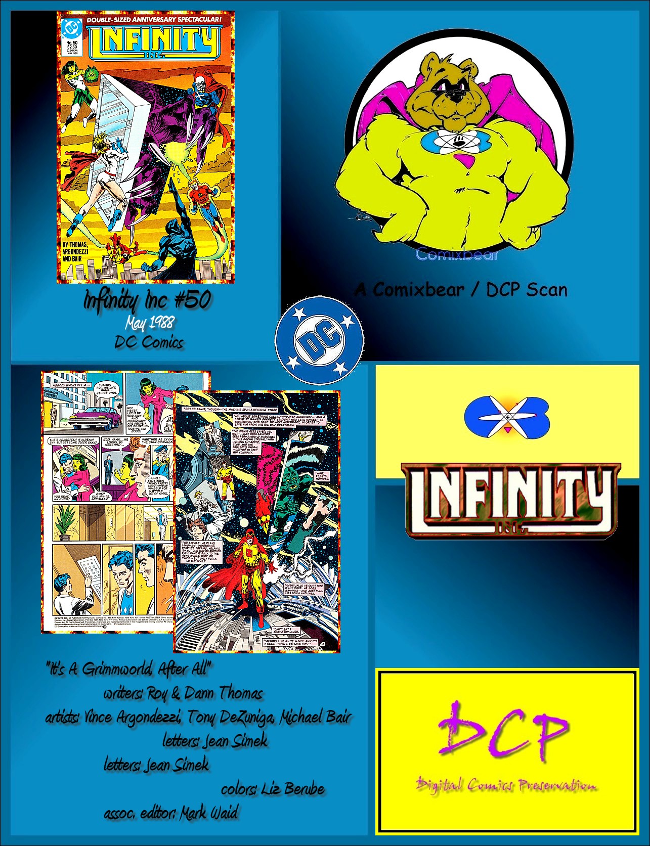 Read online Infinity Inc. (1984) comic -  Issue #50 - 52