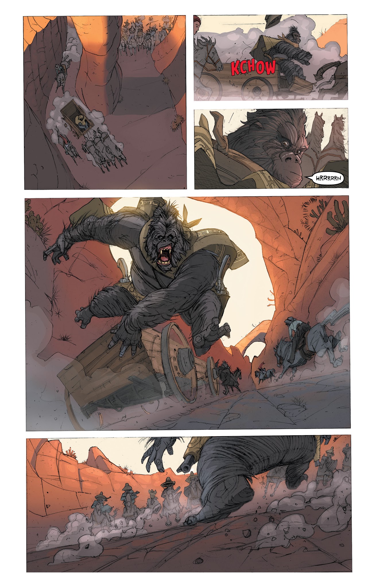 Read online Six-Gun Gorilla: Long Days of Vengeance comic -  Issue #6 - 6