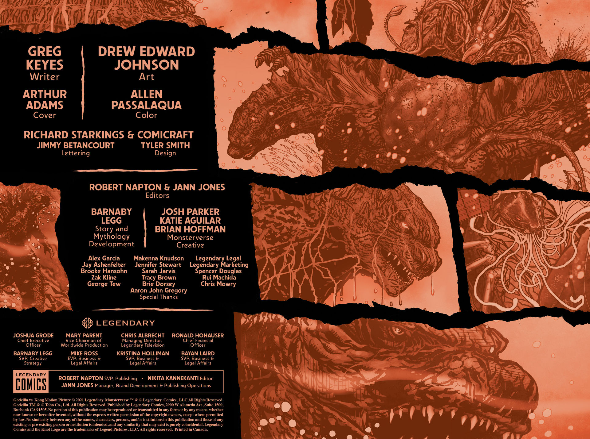 Read online Godzilla Dominion comic -  Issue # Full - 5