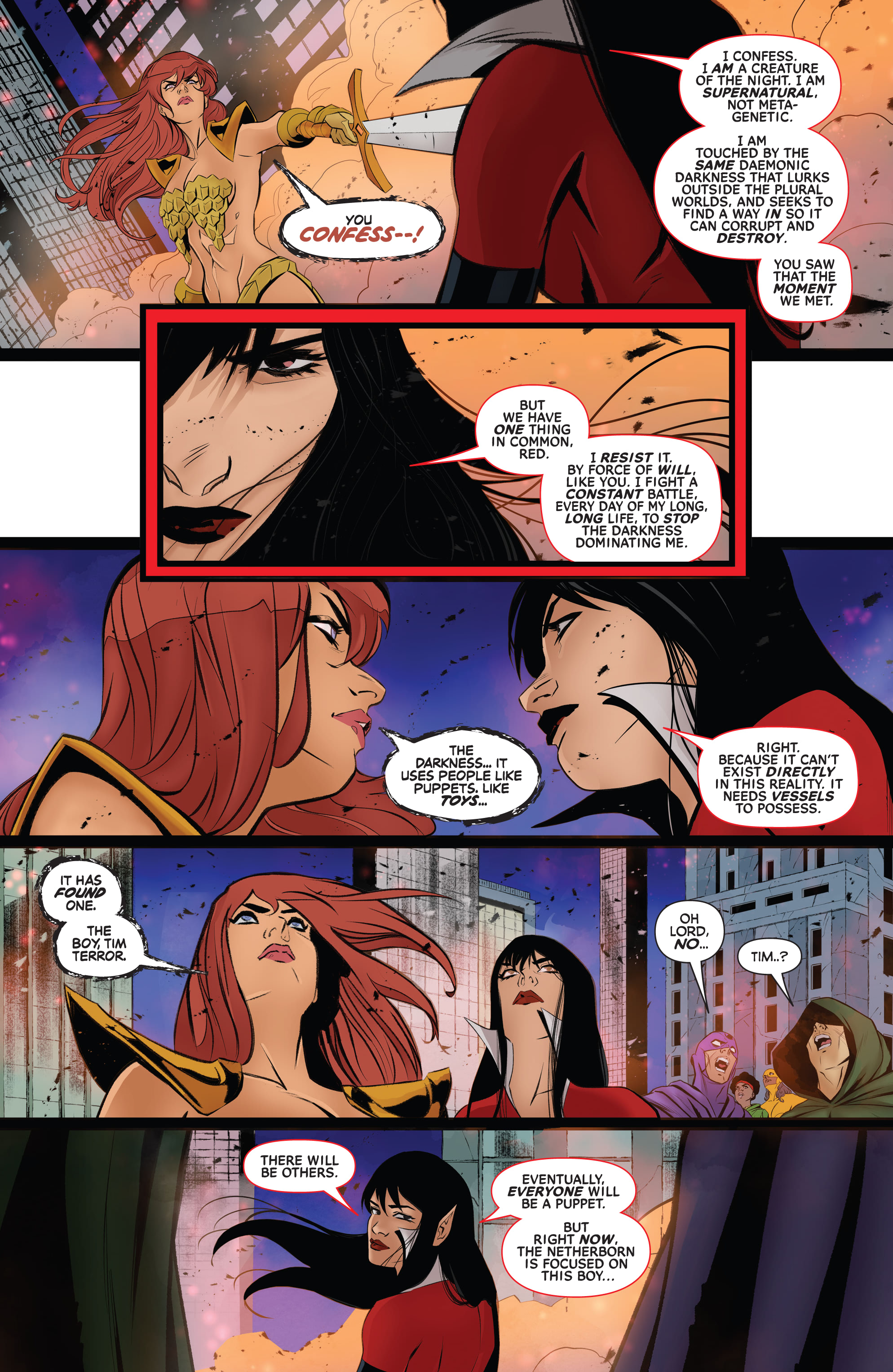 Read online Vampirella Vs. Red Sonja comic -  Issue #5 - 10