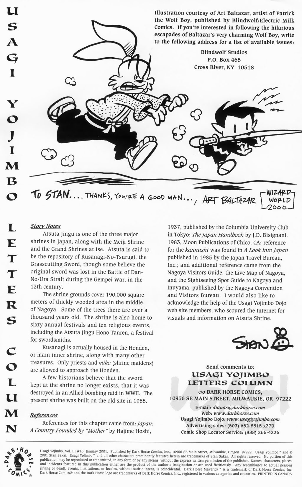 Read online Usagi Yojimbo (1996) comic -  Issue #45 - 27