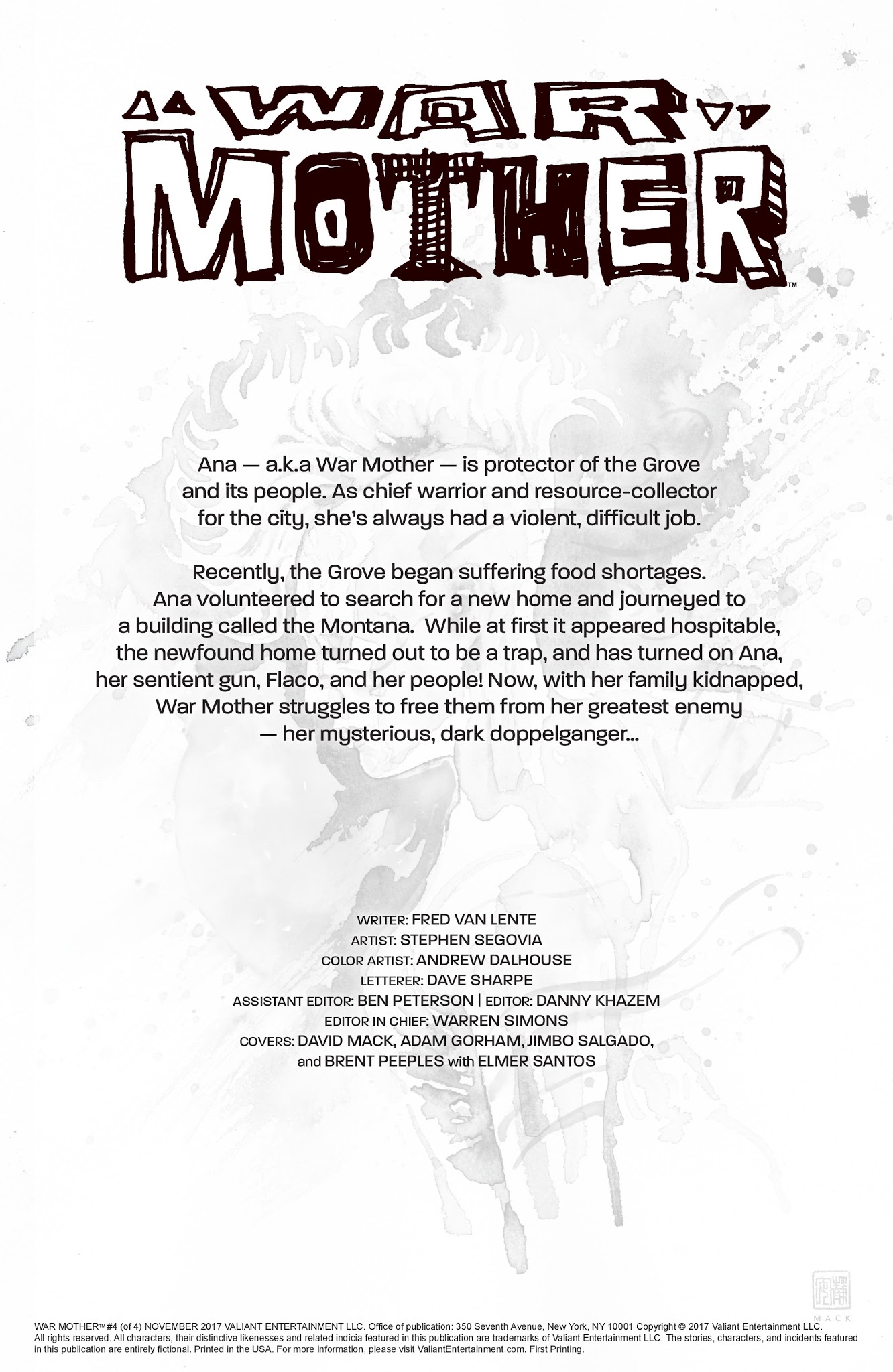 Read online War Mother comic -  Issue #4 - 2