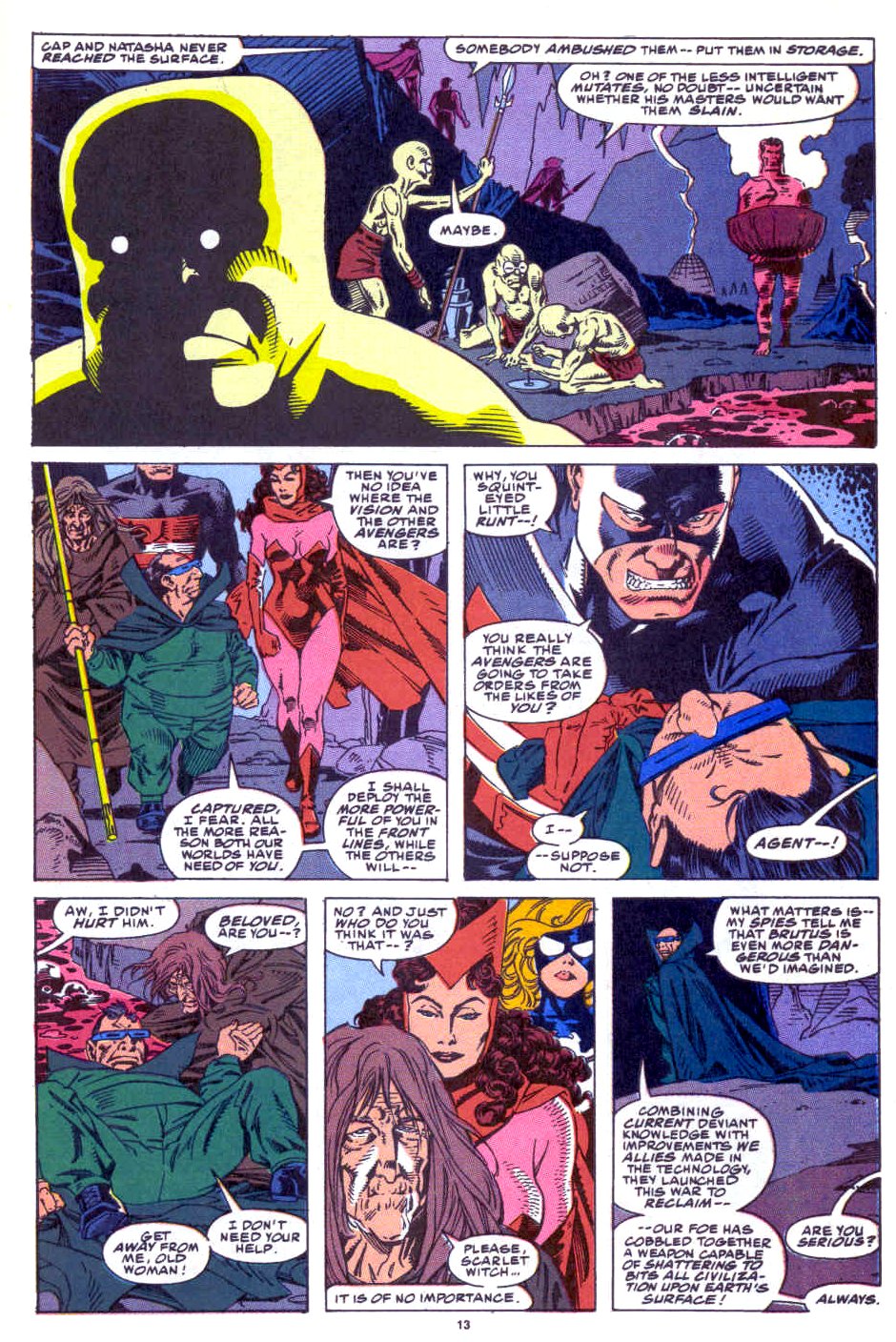 Read online Avengers West Coast (1989) comic -  Issue # Annual 6 - 12