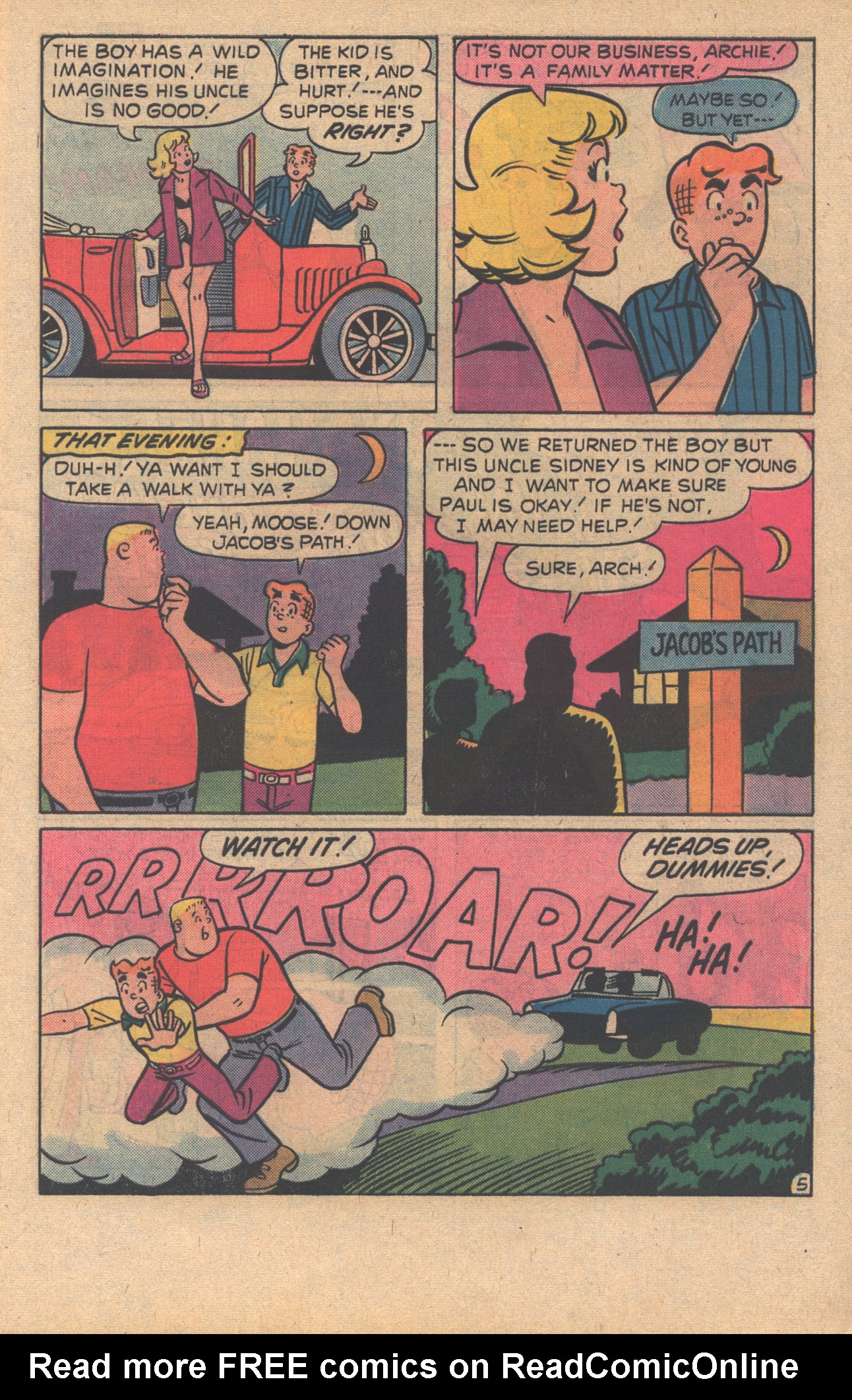 Read online Archie at Riverdale High (1972) comic -  Issue #28 - 7