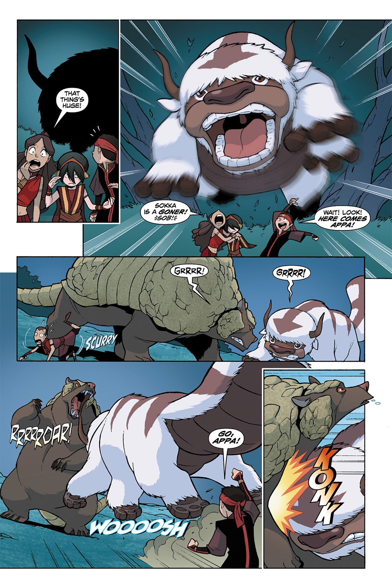 Read online Nickelodeon Avatar: The Last Airbender - The Lost Adventures comic -  Issue # Full - 161