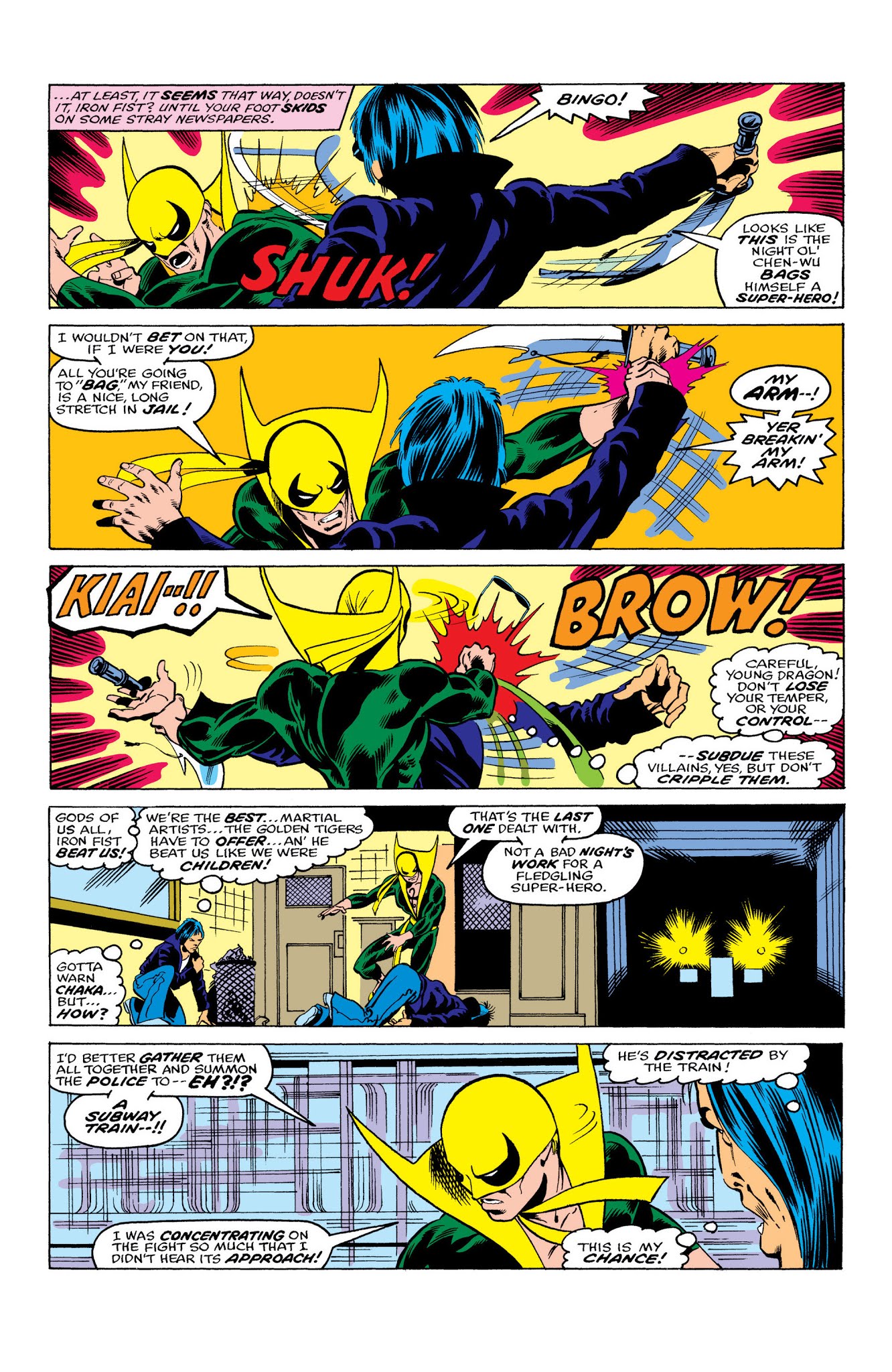 Read online Marvel Masterworks: Iron Fist comic -  Issue # TPB 2 (Part 2) - 2