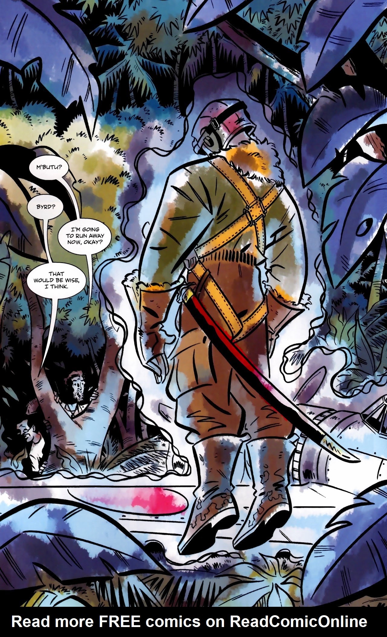 Read online Hawaiian Dick: Screaming Black Thunder comic -  Issue #3 - 19