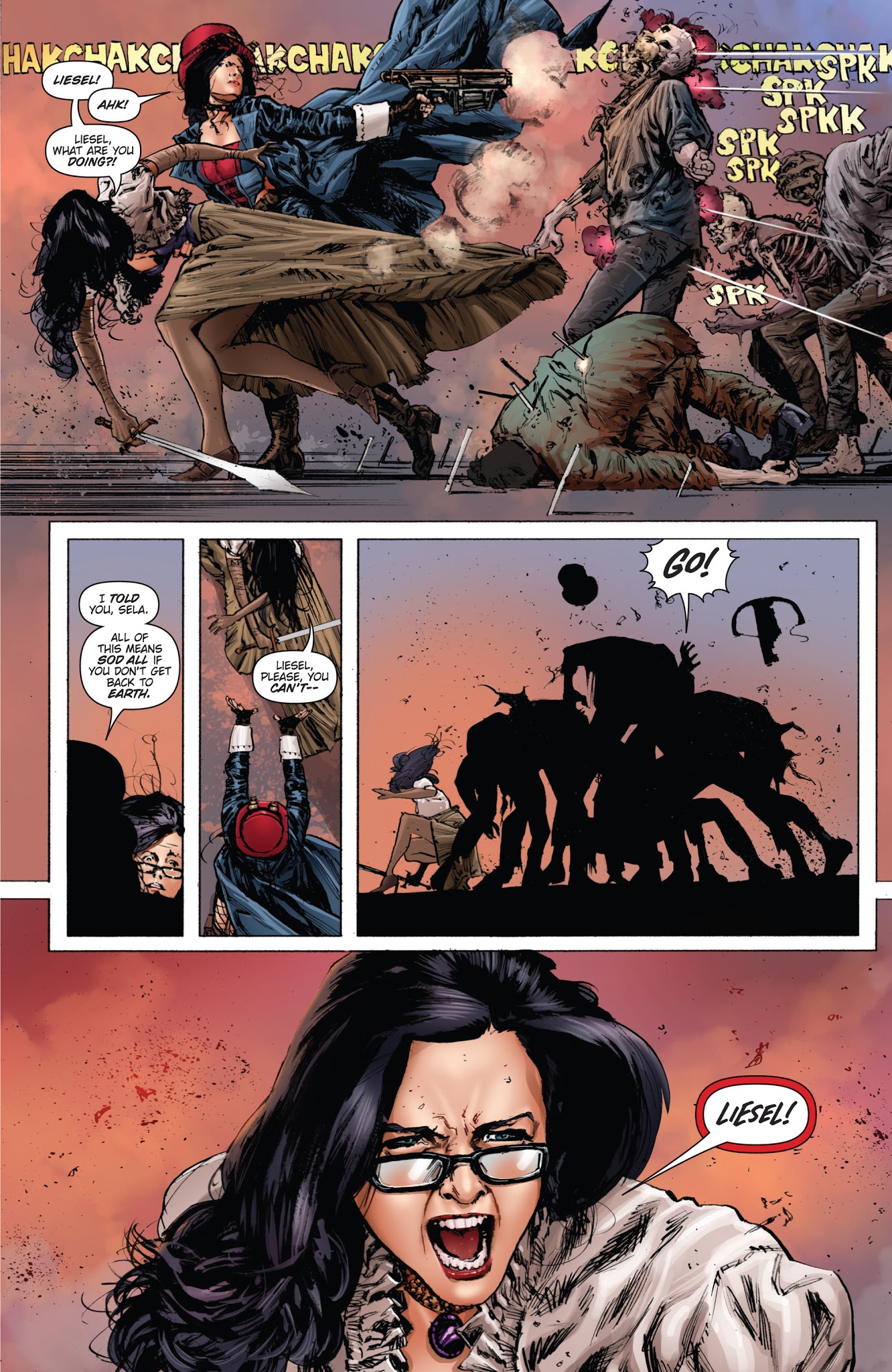 Read online Grimm Fairy Tales presents Hunters: The Shadowlands comic -  Issue # TPB - 106